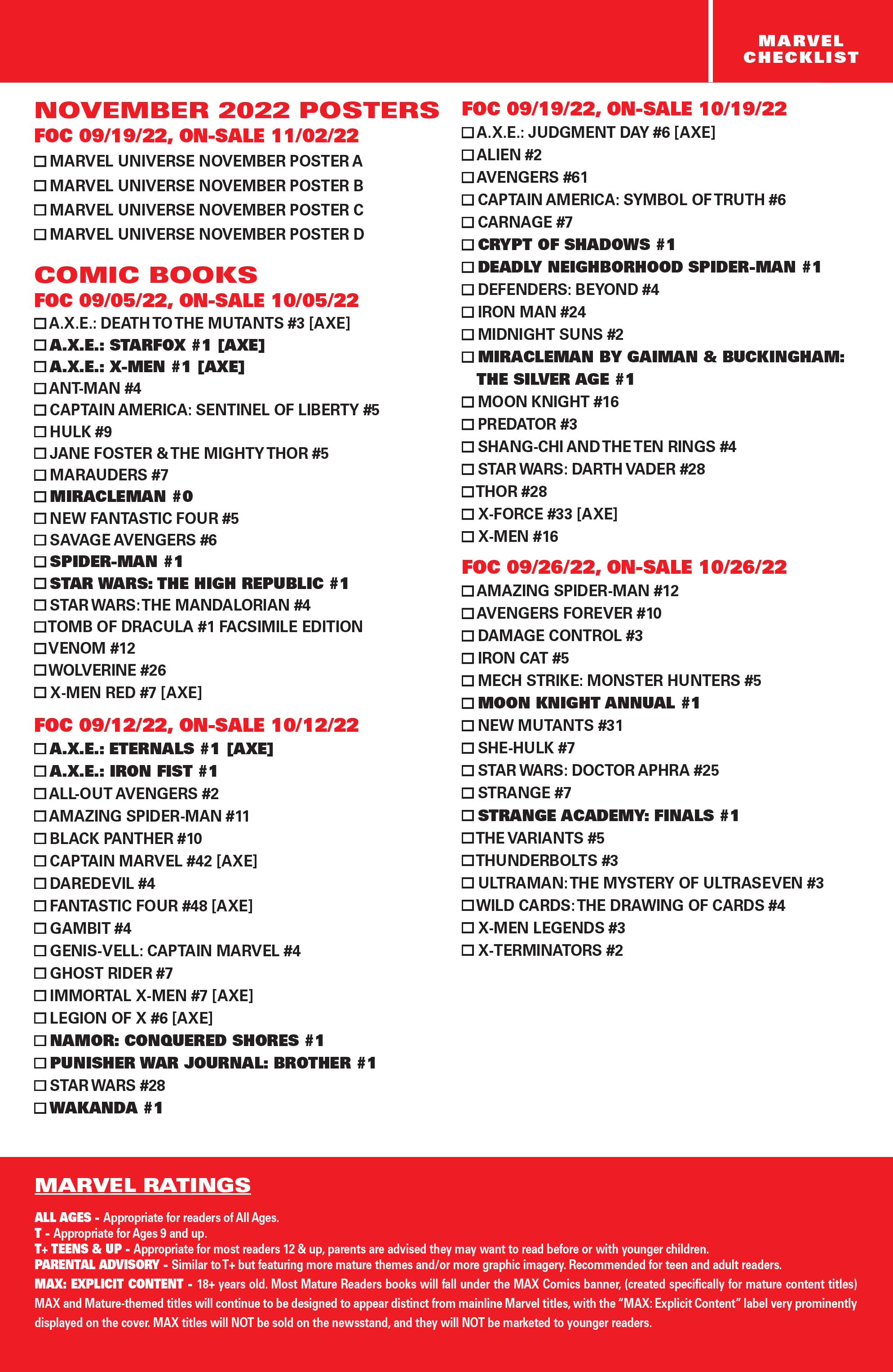 Read online Marvel Previews comic -  Issue #11 - 103