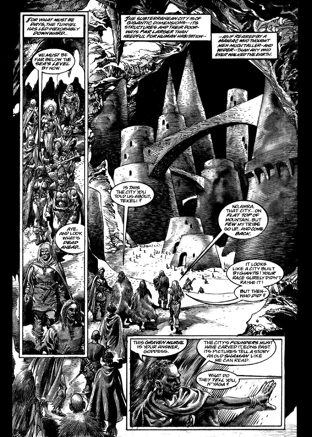Read online Conan the Savage comic -  Issue #4 - 28