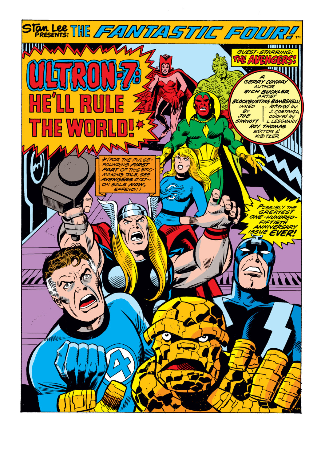 Read online Fantastic Four (1961) comic -  Issue #150 - 2