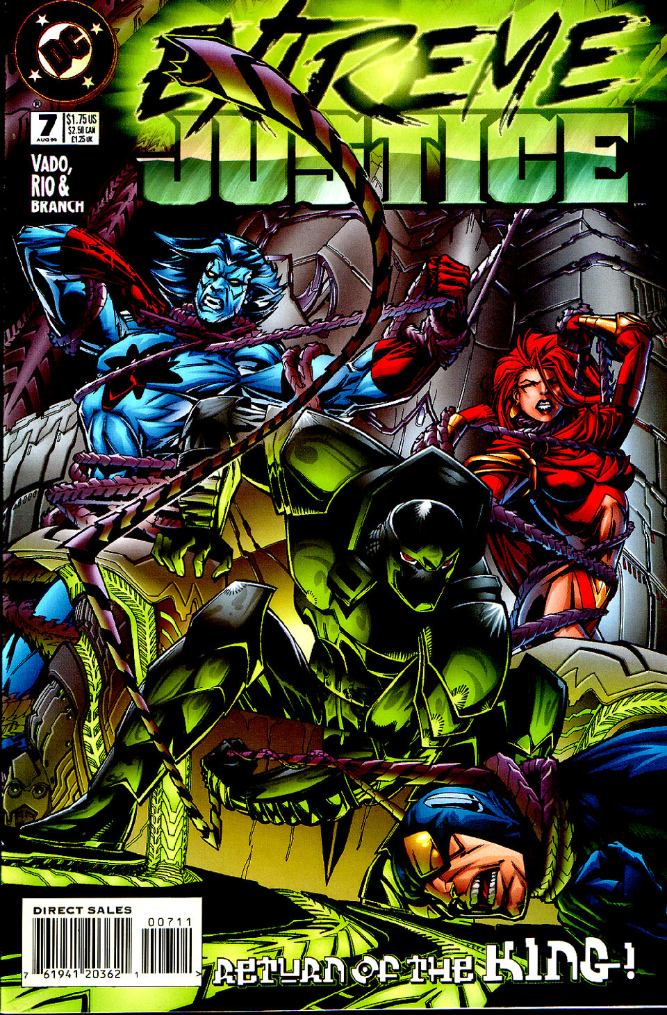Read online Extreme Justice comic -  Issue #7 - 1