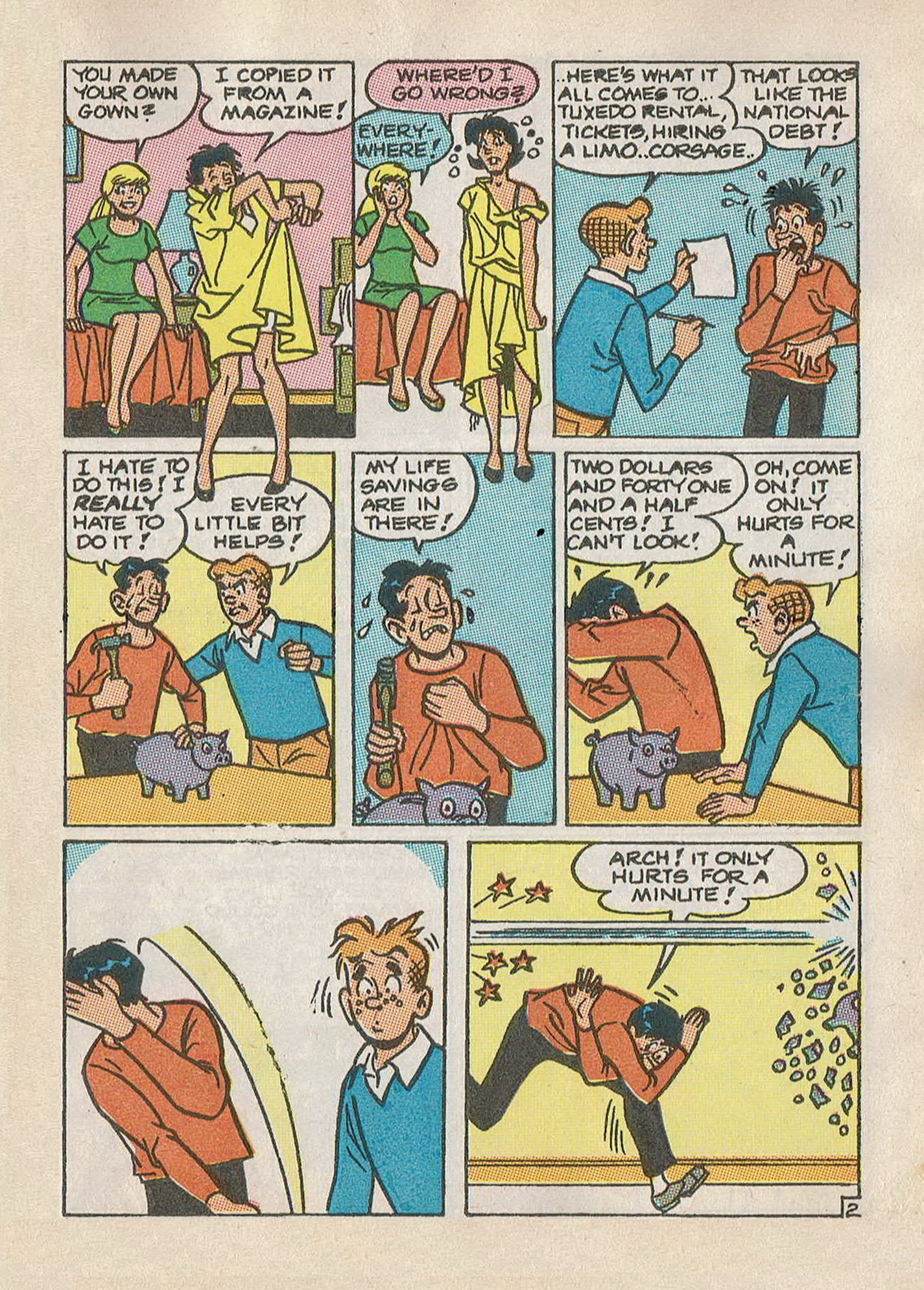 Read online Jughead Jones Comics Digest comic -  Issue #63 - 117