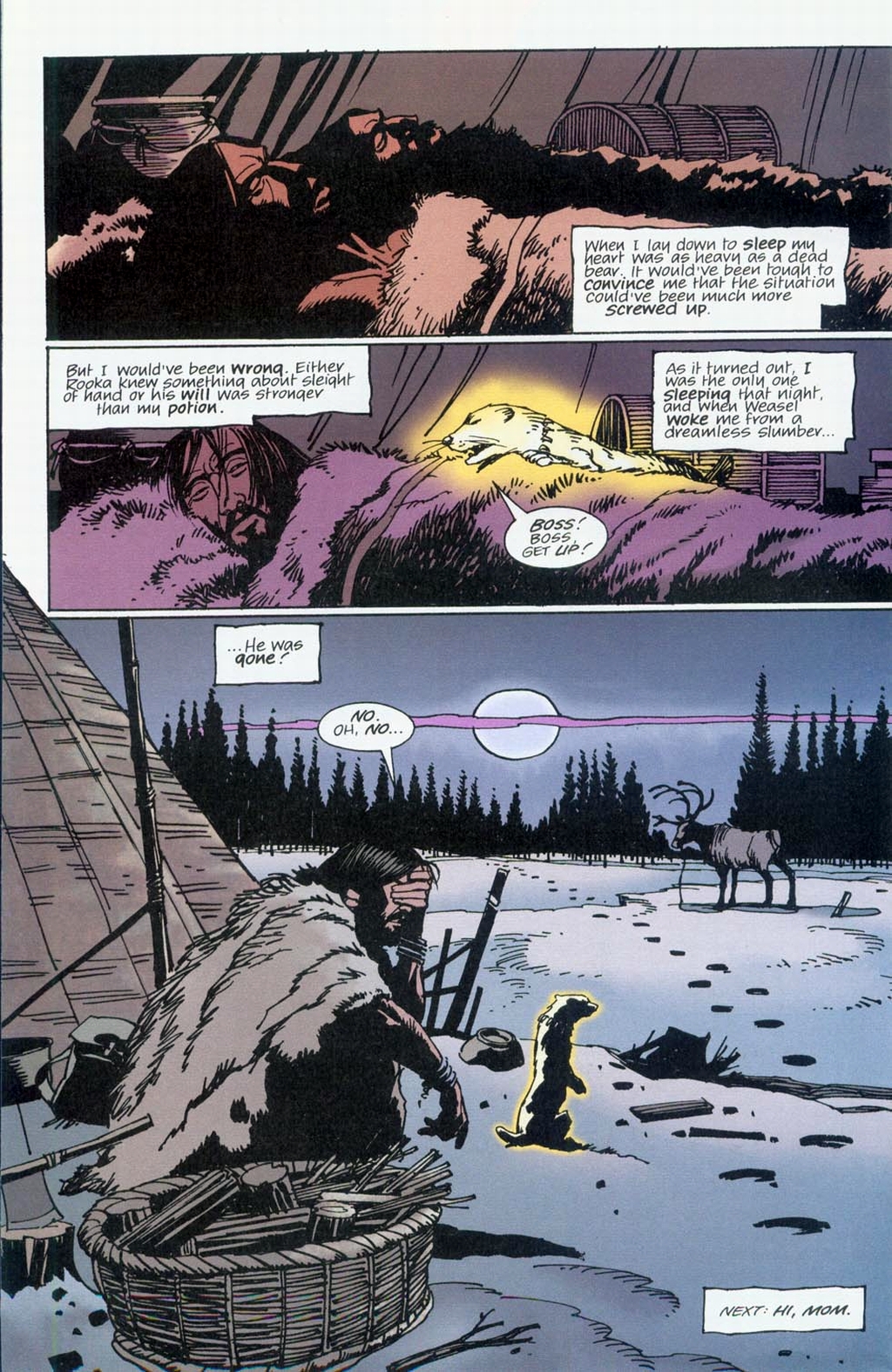 Read online Muktuk Wolfsbreath: Hard-Boiled Shaman comic -  Issue #2 - 25