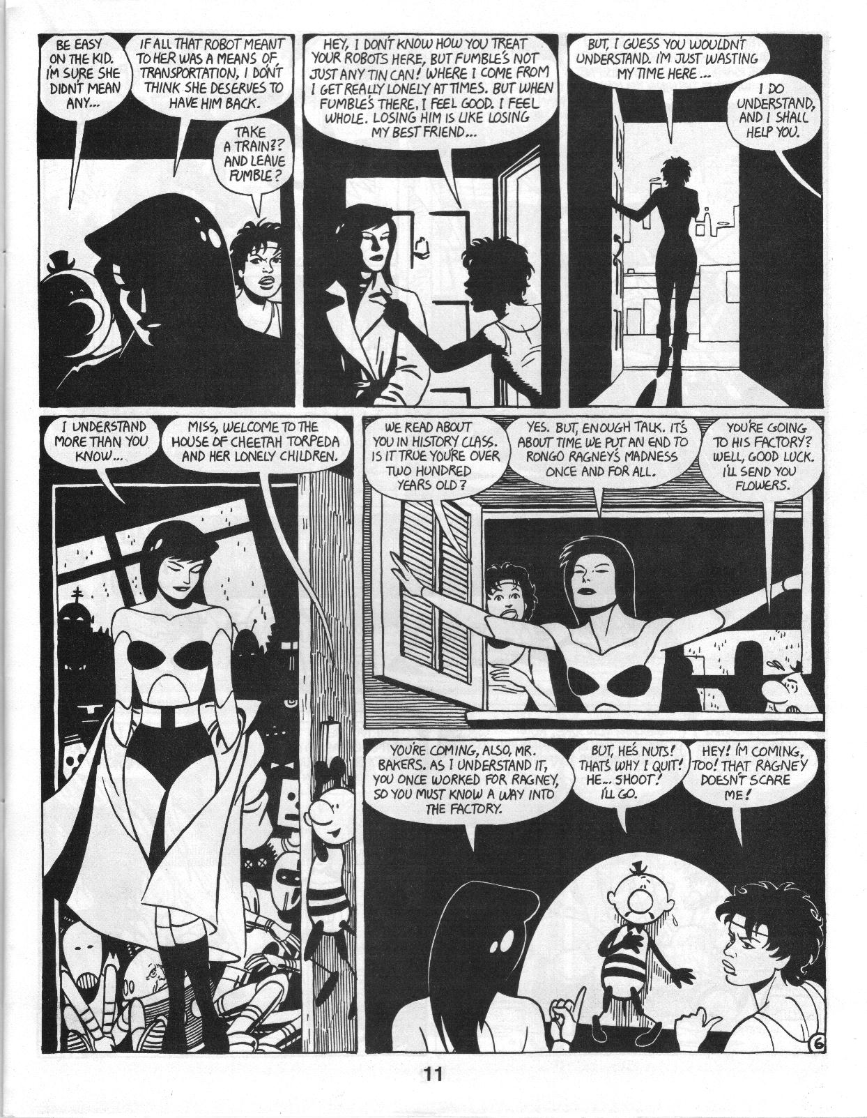 Read online Love and Rockets (1982) comic -  Issue #12 - 13