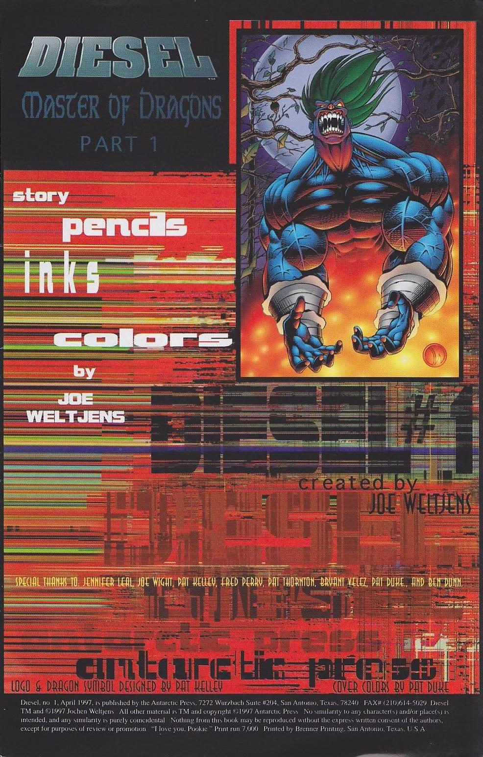 Read online Diesel comic -  Issue # Full - 25