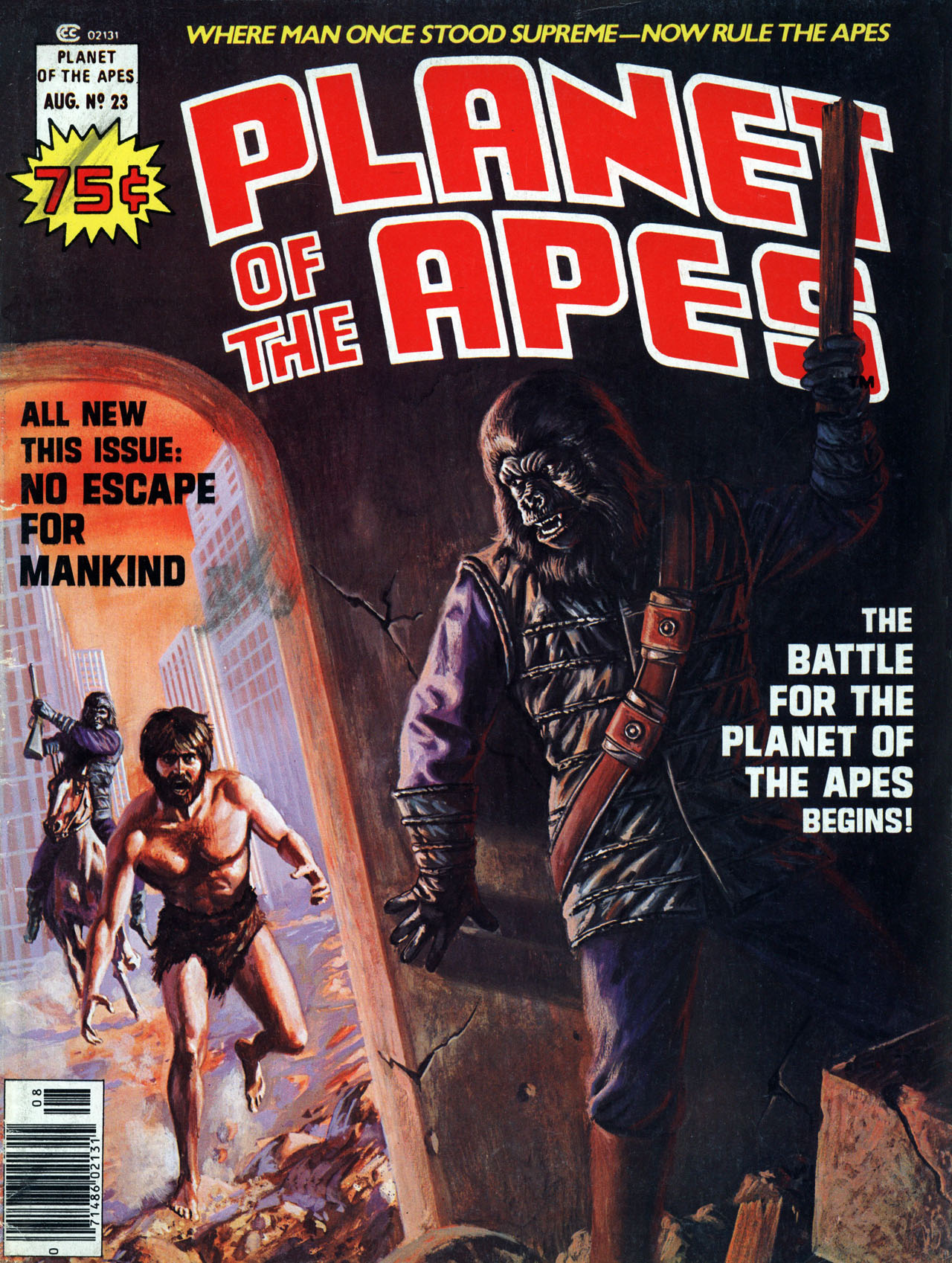 Read online Planet of the Apes comic -  Issue #23 - 1