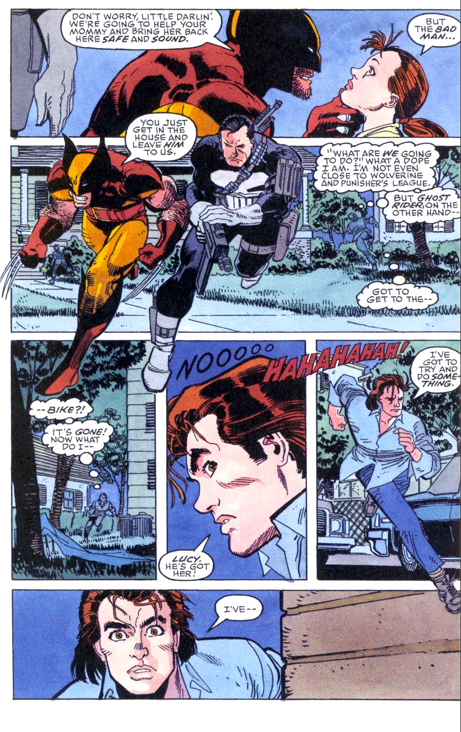 Ghost Rider; Wolverine; Punisher: Hearts of Darkness Full #1 - English 23
