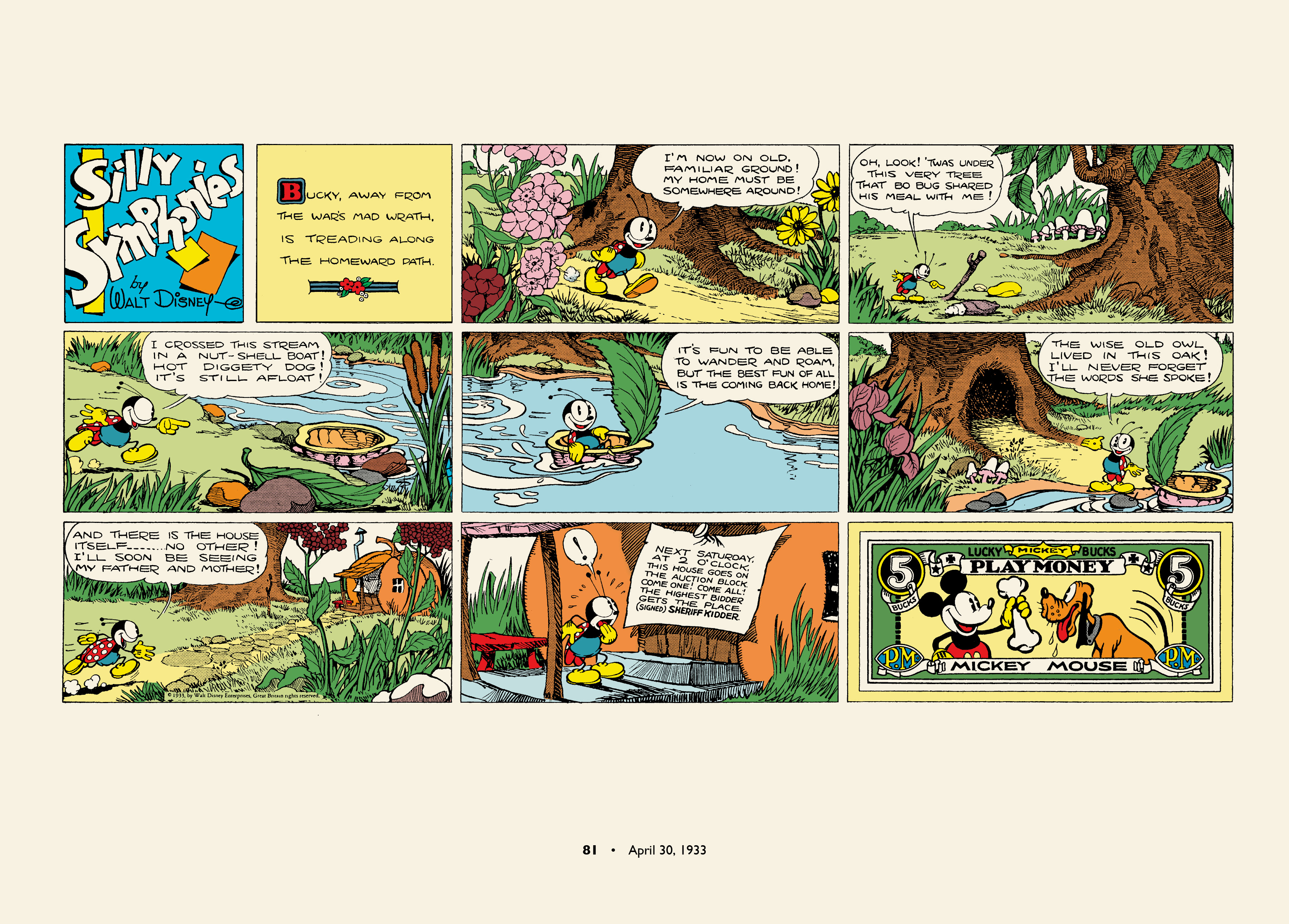 Read online Walt Disney's Silly Symphonies 1932-1935: Starring Bucky Bug and Donald Duck comic -  Issue # TPB (Part 1) - 81