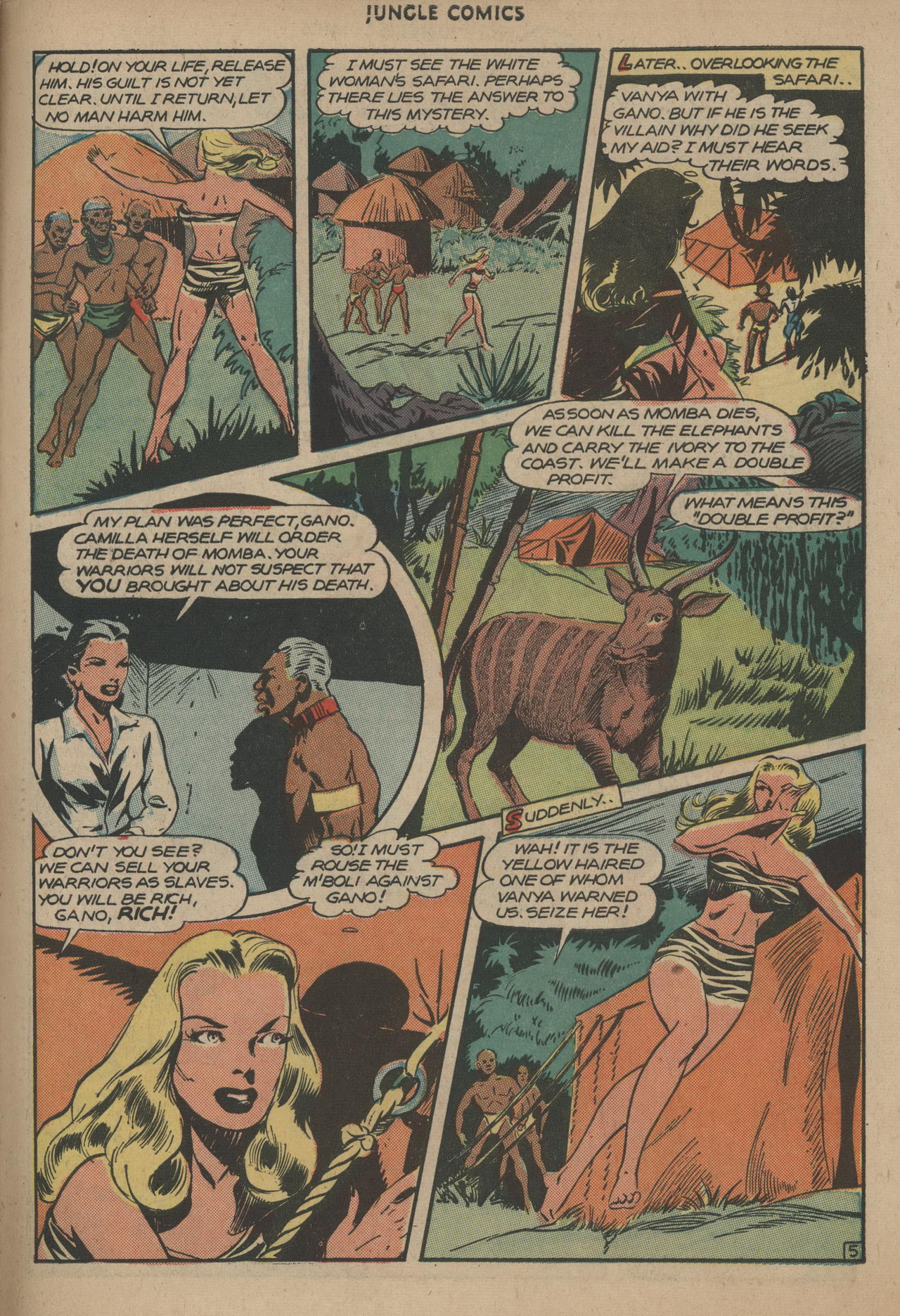 Read online Jungle Comics comic -  Issue #81 - 47