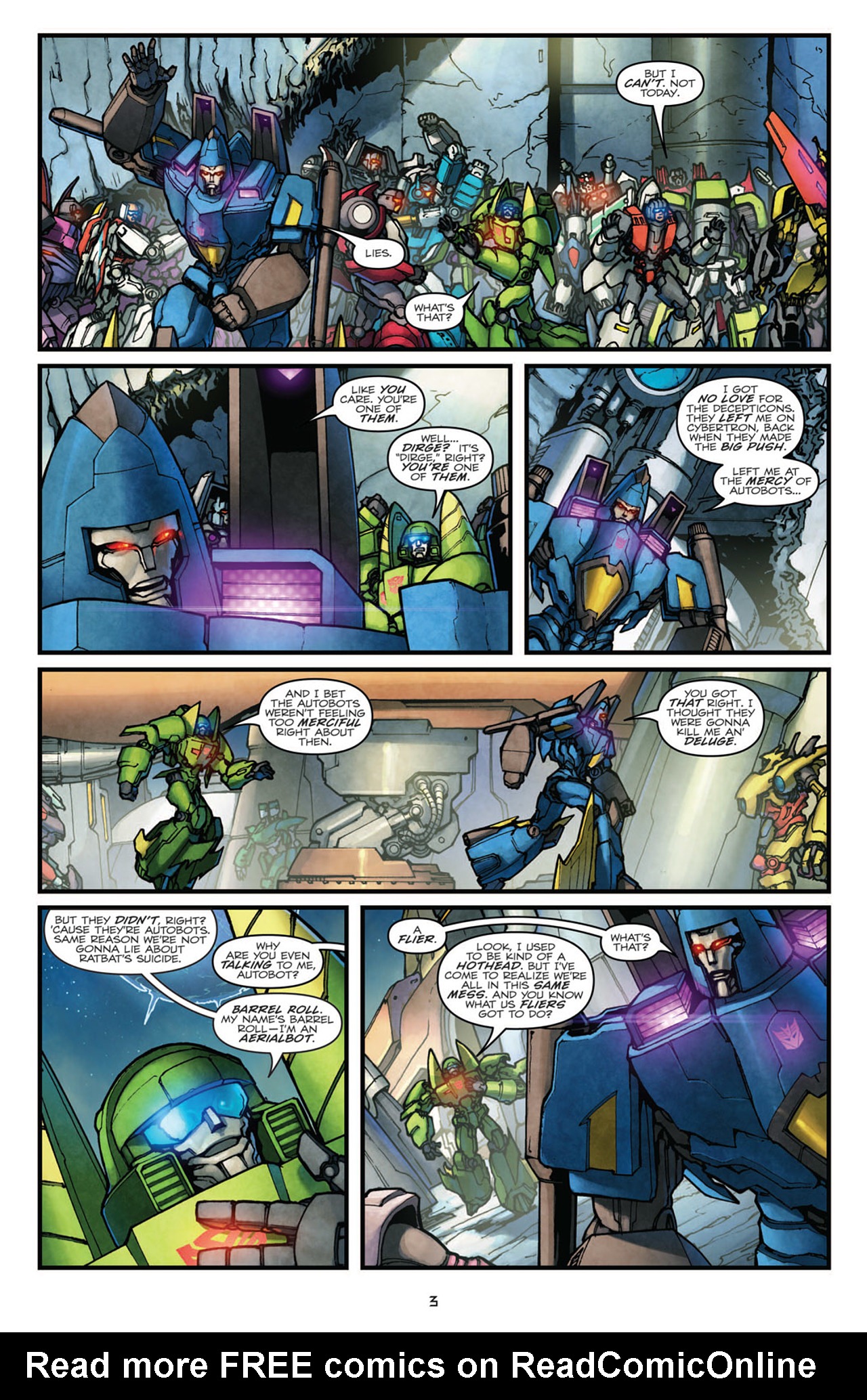 Read online Transformers: Robots In Disguise (2012) comic -  Issue #3 - 7