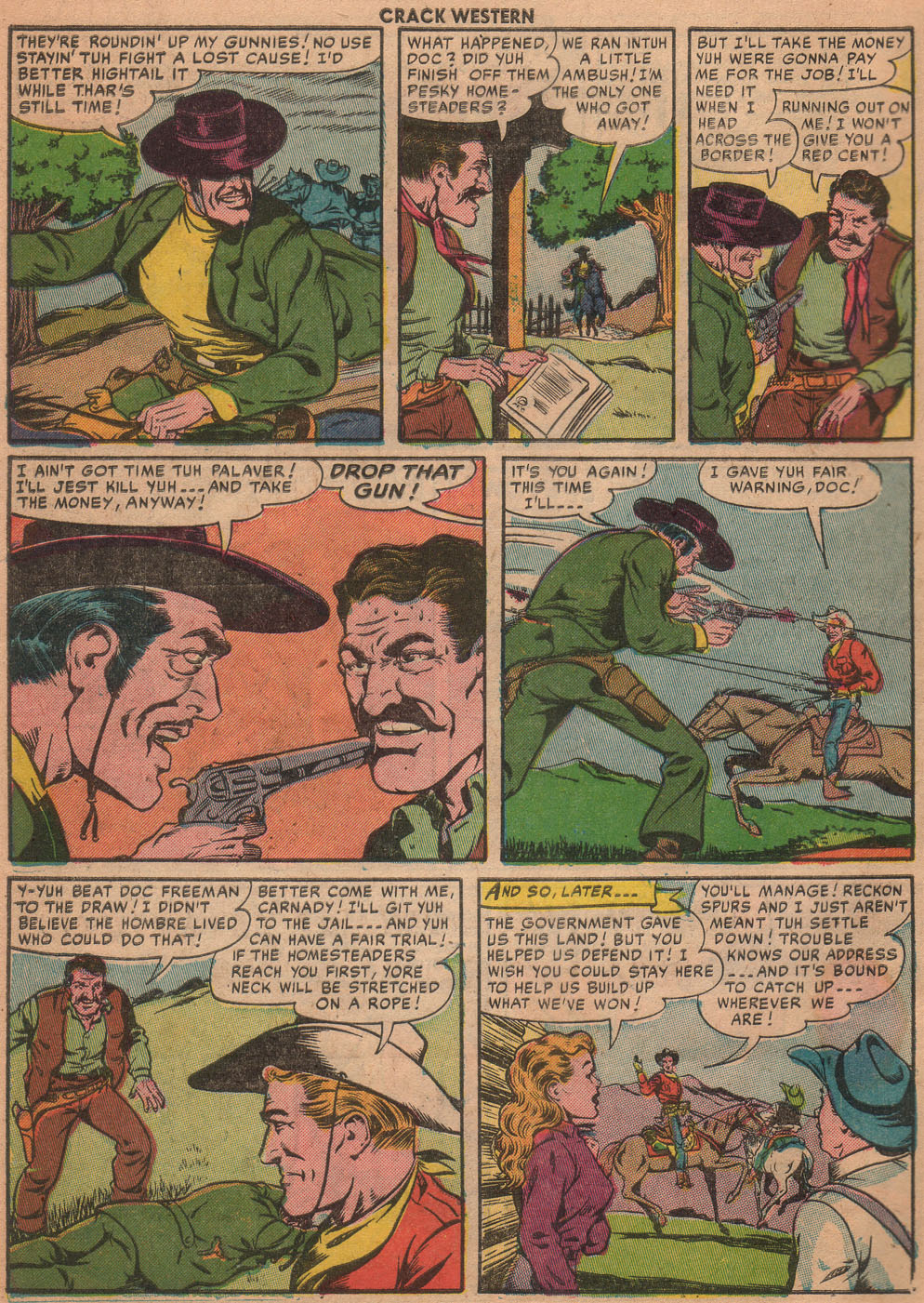 Read online Crack Western comic -  Issue #73 - 15