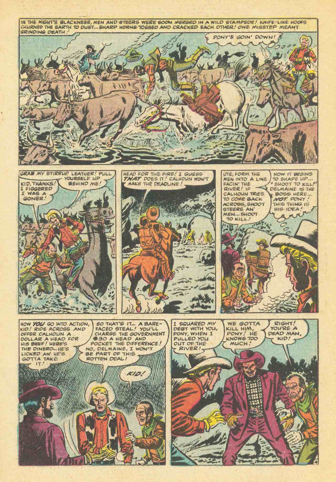 Read online Wild Western comic -  Issue #33 - 6
