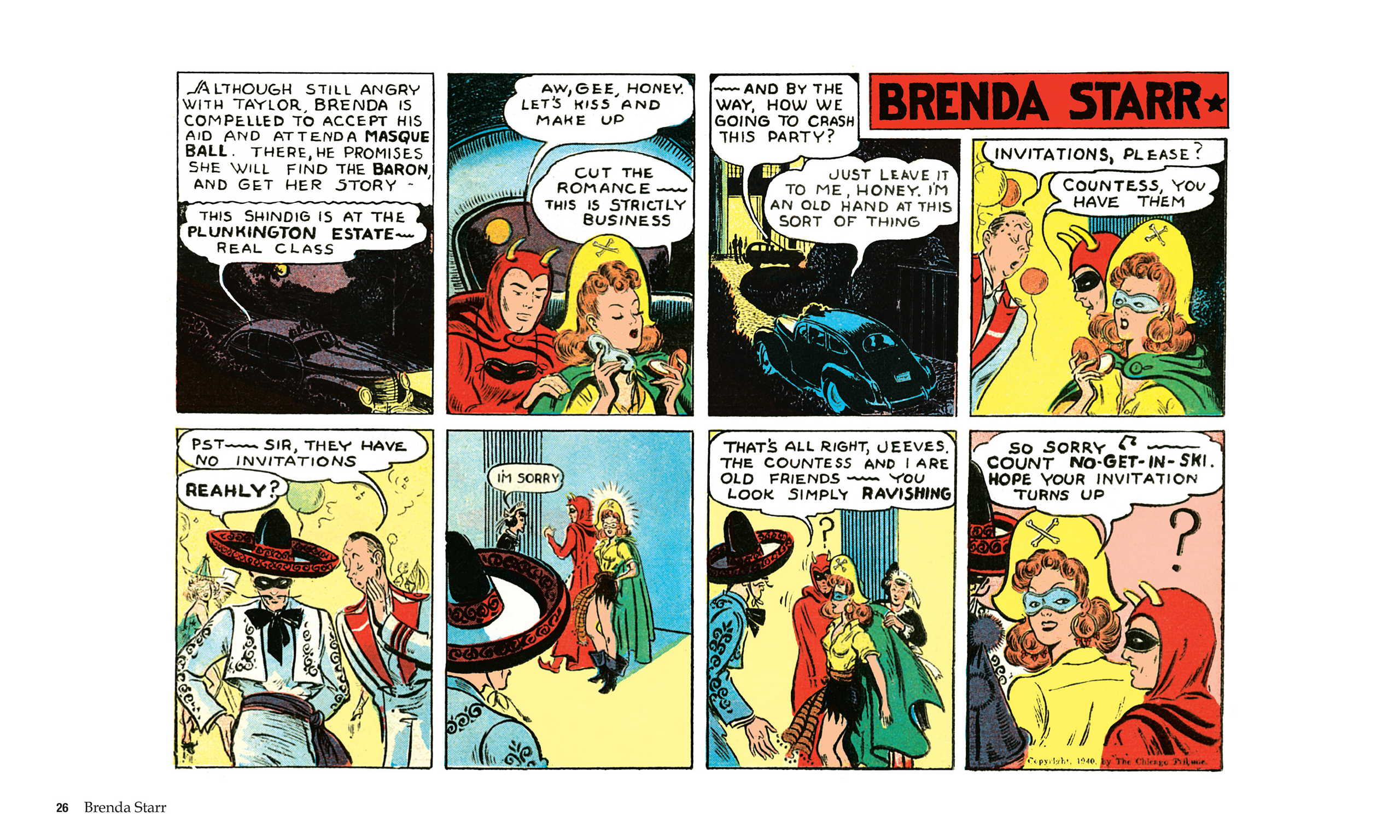 Read online Brenda Starr, Reporter: The Collected Dailies and Sundays comic -  Issue # TPB (Part 1) - 27
