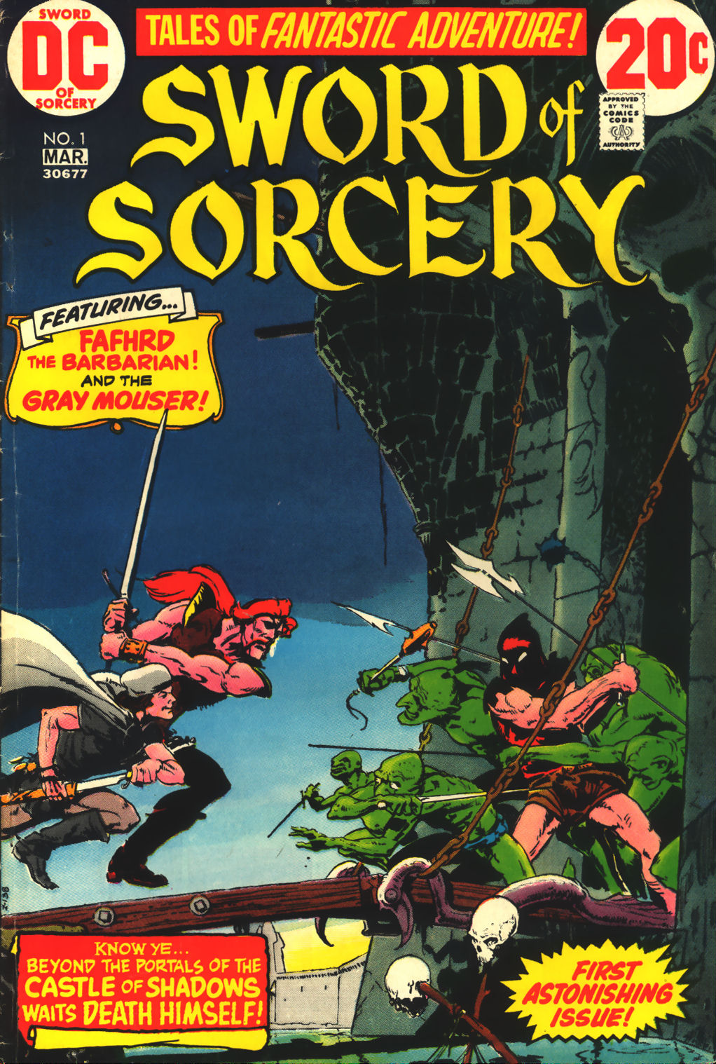 Read online Sword of Sorcery (1973) comic -  Issue #1 - 1