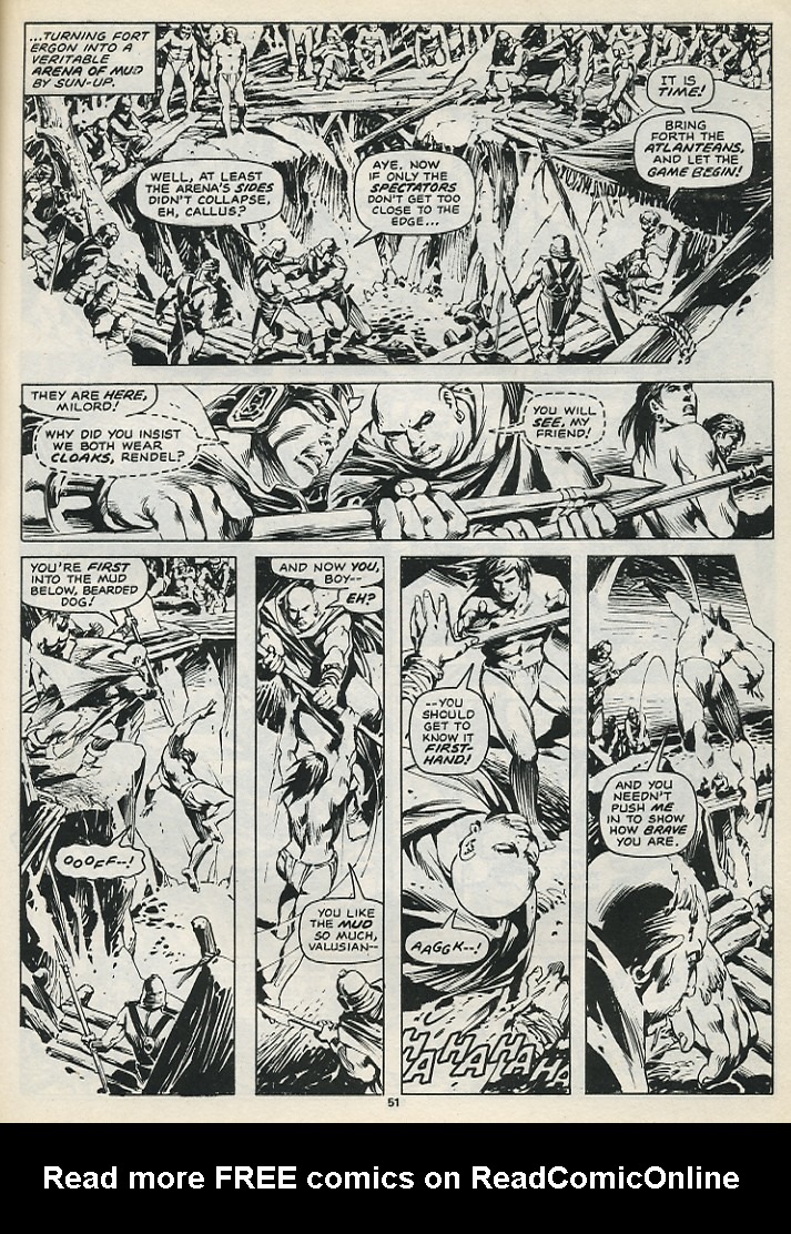 Read online The Savage Sword Of Conan comic -  Issue #199 - 53