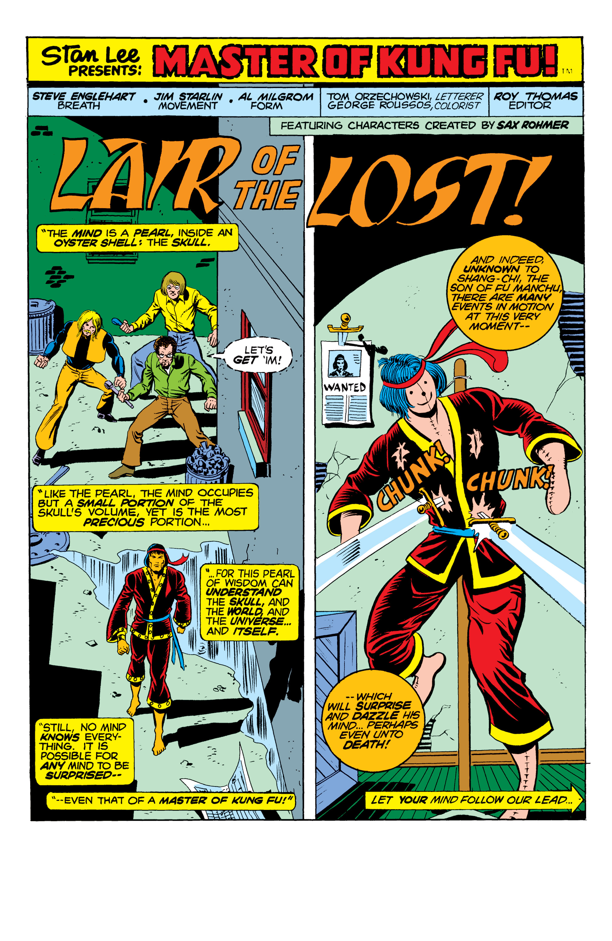 Read online Master of Kung Fu Epic Collection: Weapon of the Soul comic -  Issue # TPB (Part 1) - 47