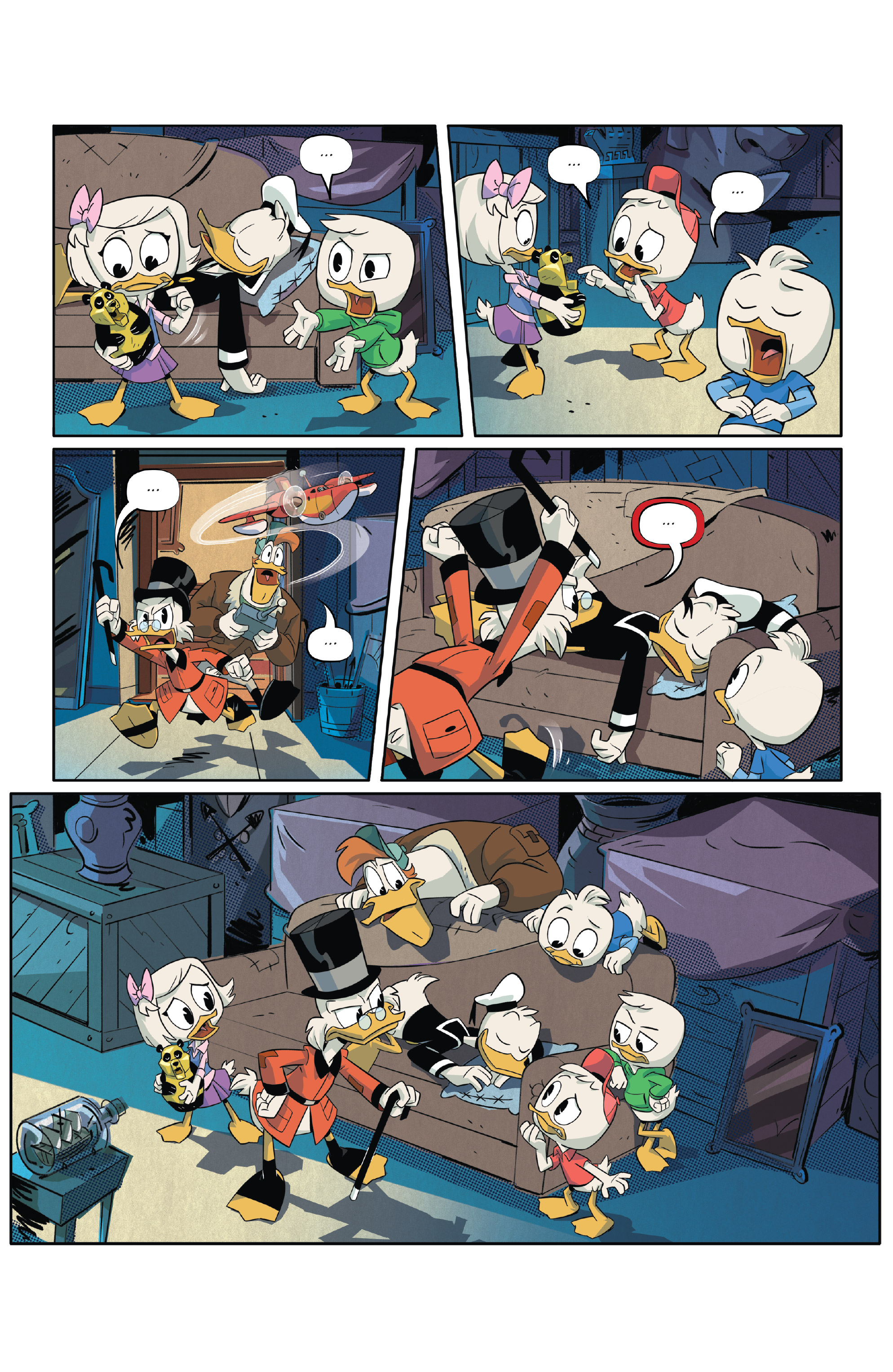 Read online DuckTales: Silence and Science comic -  Issue #1 - 12