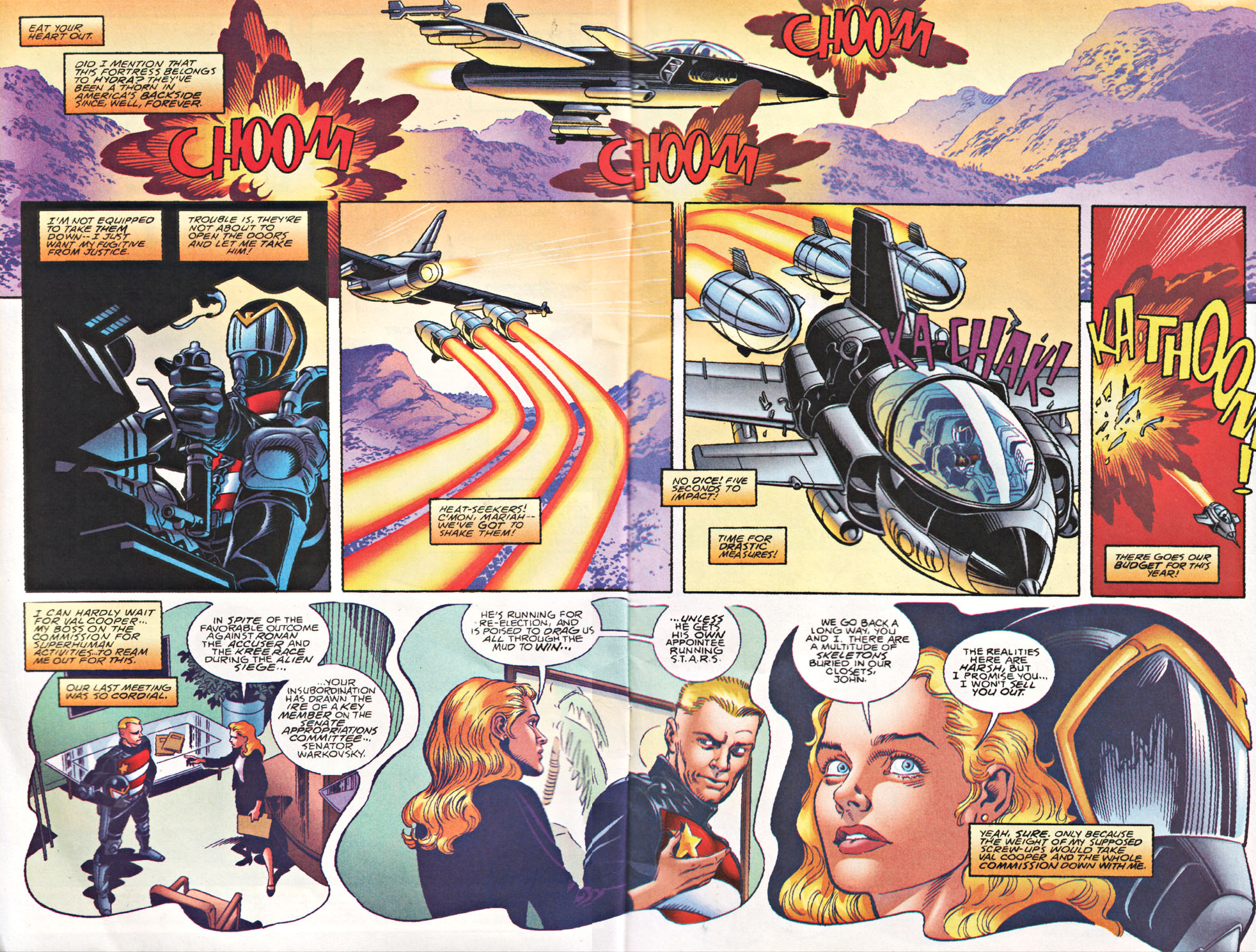 Read online USAgent comic -  Issue #1 - 3