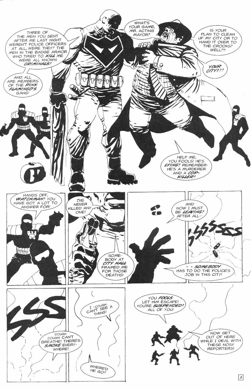 Read online Knight Watchman comic -  Issue #4 - 5
