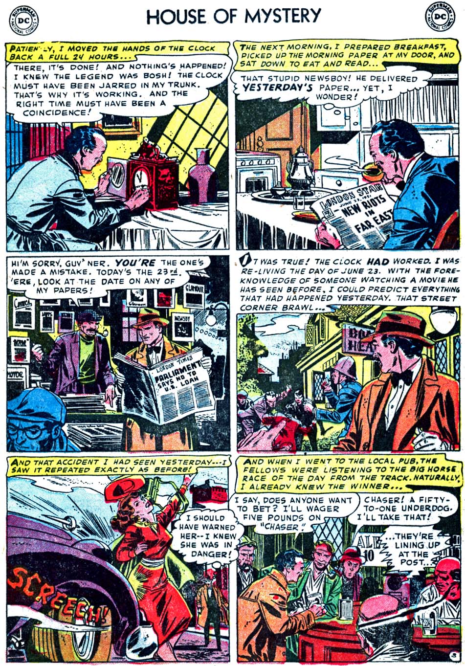 Read online House of Mystery (1951) comic -  Issue #11 - 13