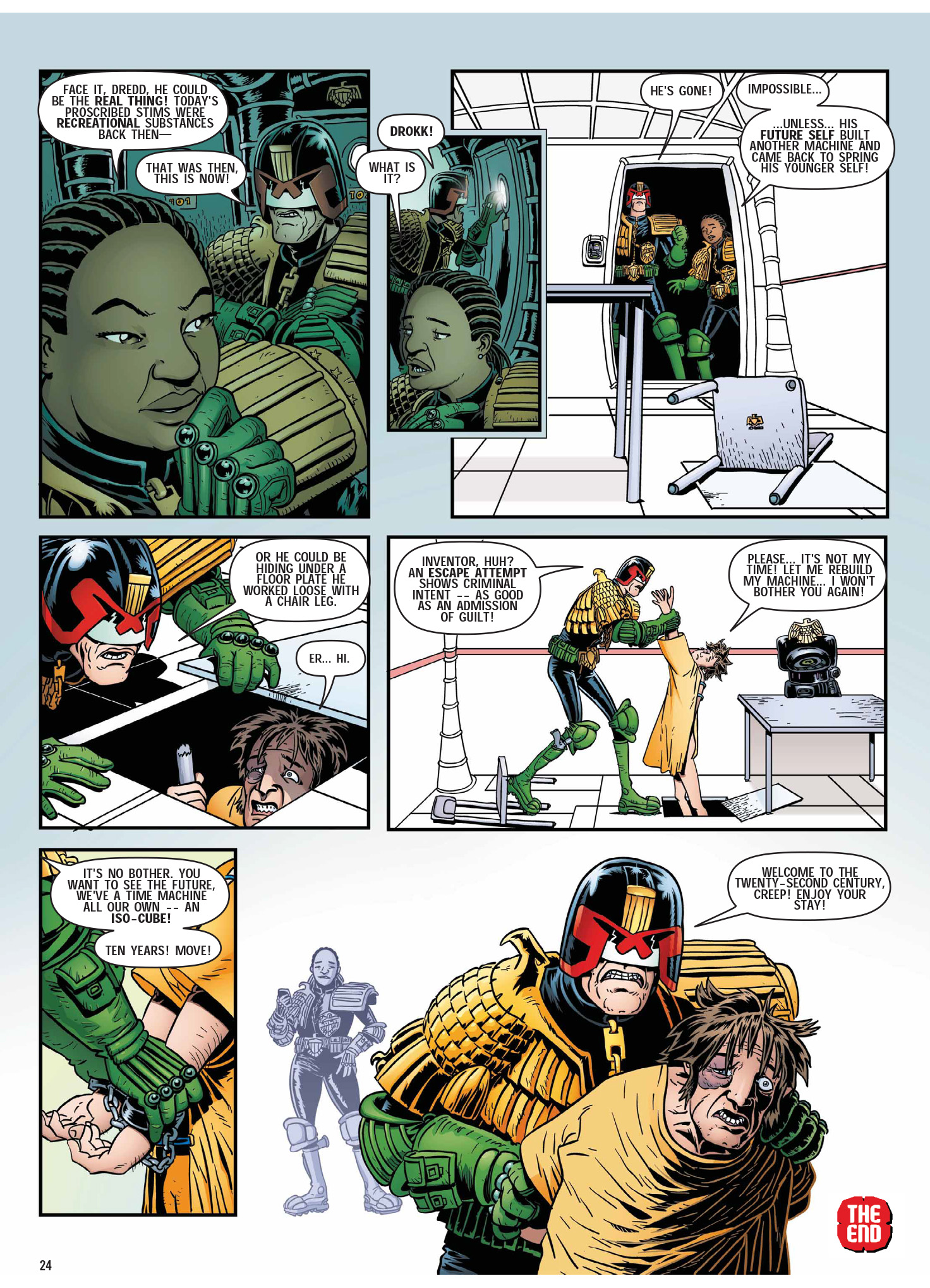 Read online Judge Dredd: The Complete Case Files comic -  Issue # TPB 39 (Part 1) - 25