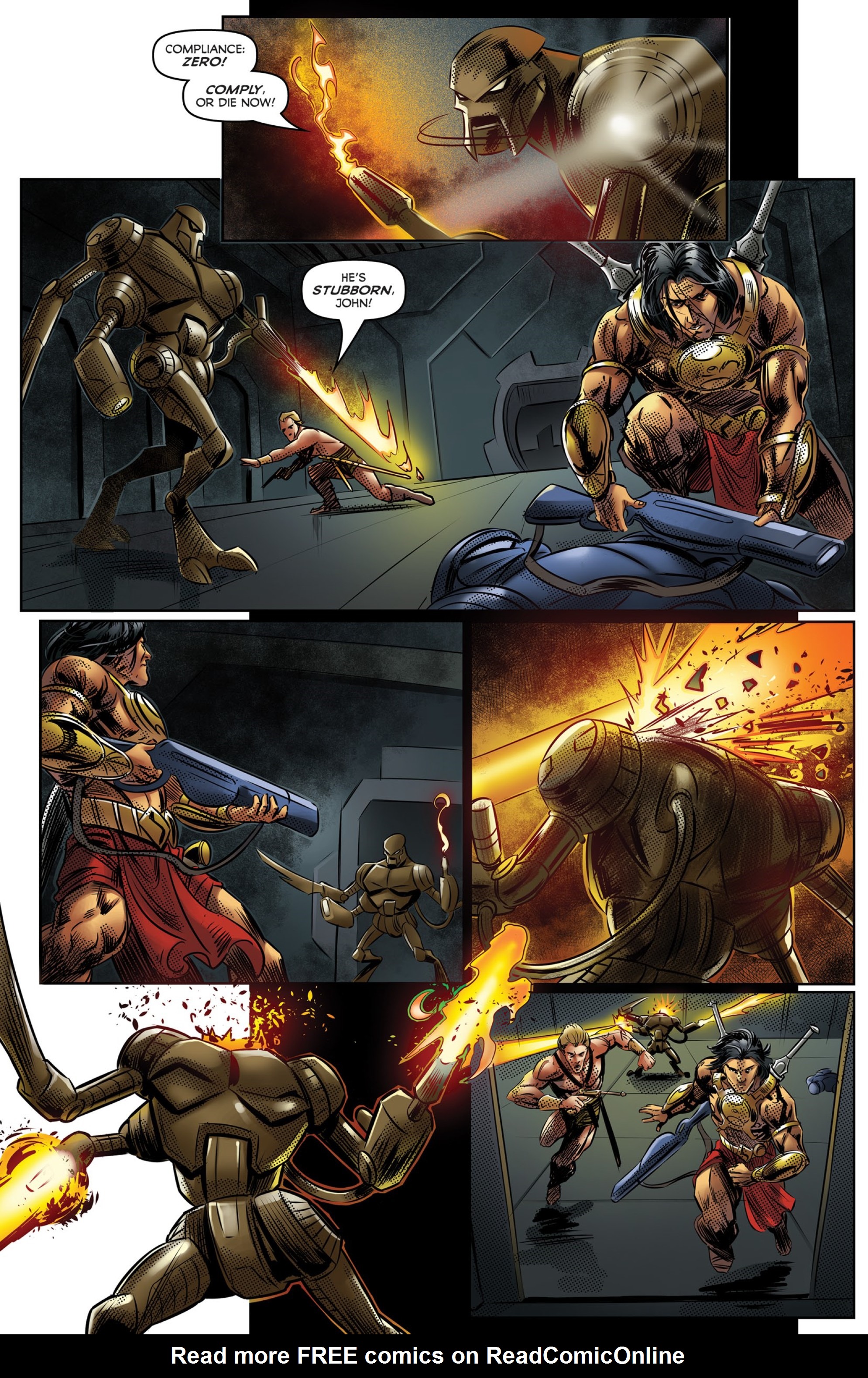 Read online Carson of Venus: Warlord of Mars comic -  Issue #1 - 17