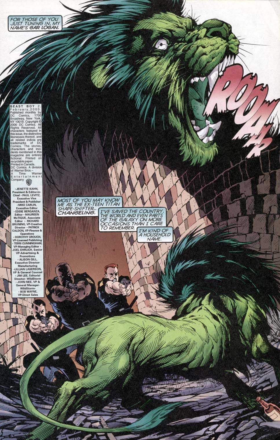 Read online Beast Boy comic -  Issue #2 - 2