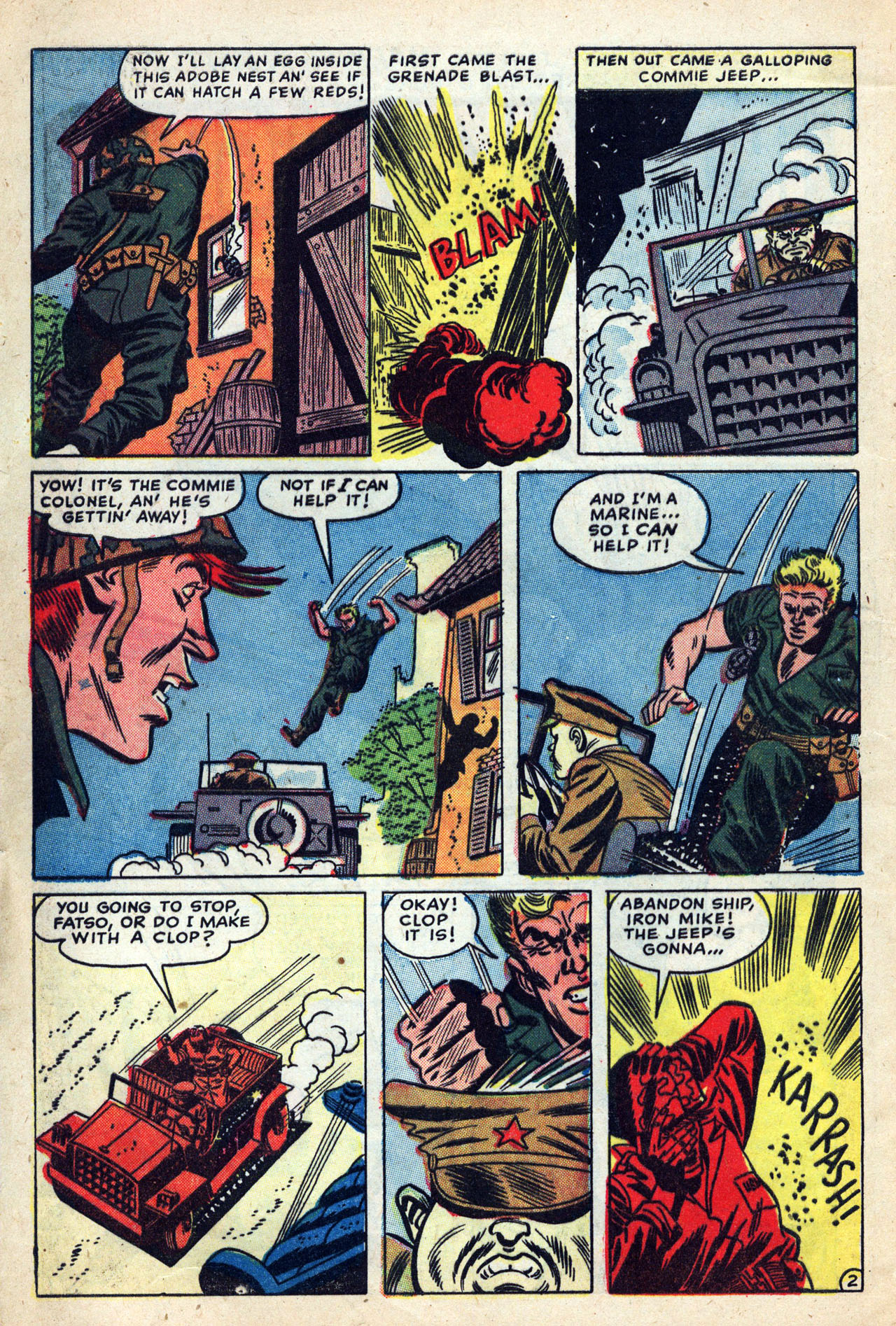 Read online Marines in Battle comic -  Issue #7 - 4