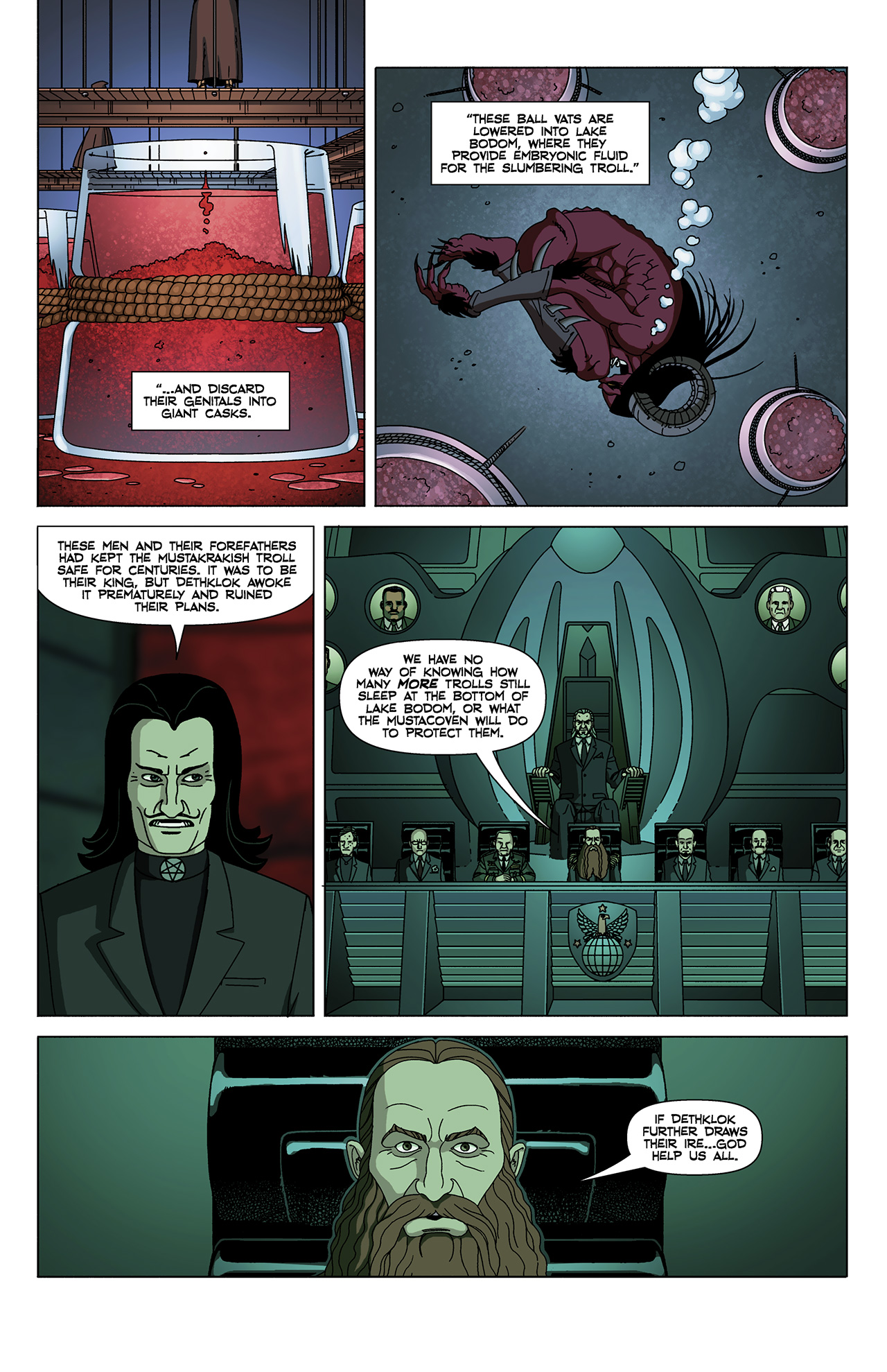 Read online Dethklok comic -  Issue #2 - 12