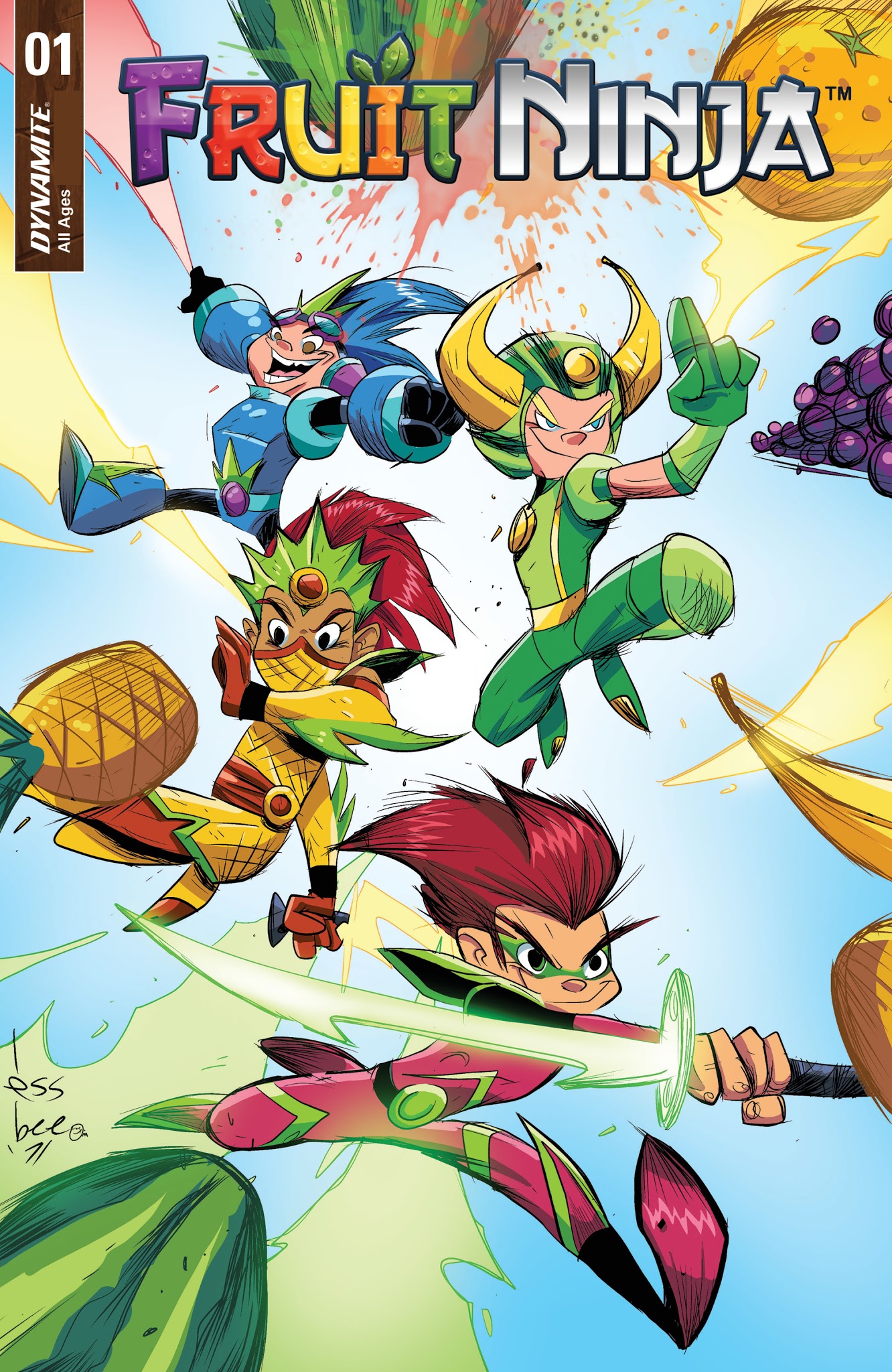 Read online Fruit Ninja comic -  Issue #1 - 1