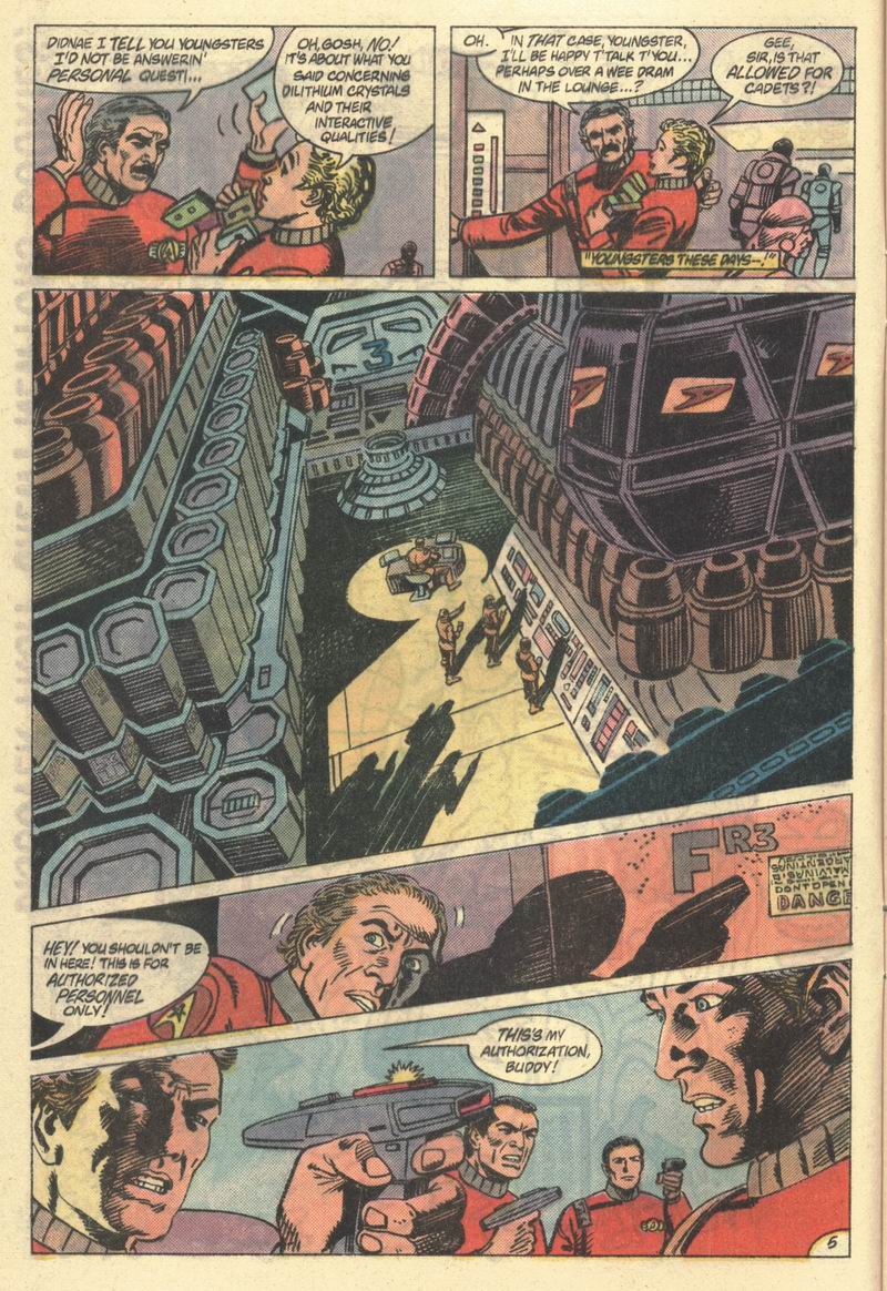 Read online Star Trek (1984) comic -  Issue #18 - 6