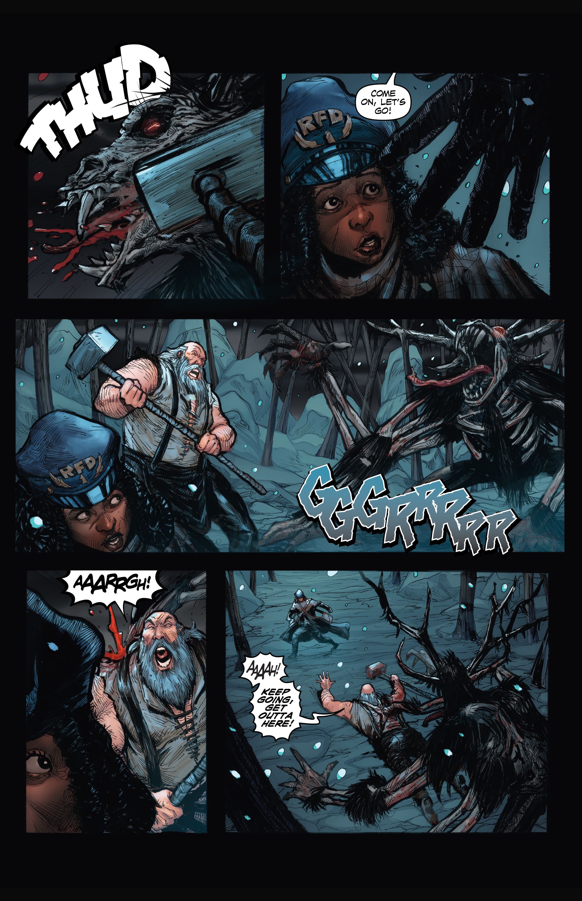 Read online The Few and Cursed: Shadow Nation comic -  Issue # TPB - 70