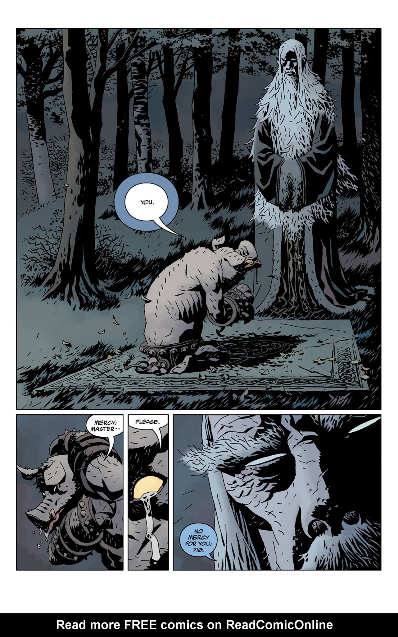Read online Hellboy: The Storm And The Fury comic -  Issue # TPB - 33