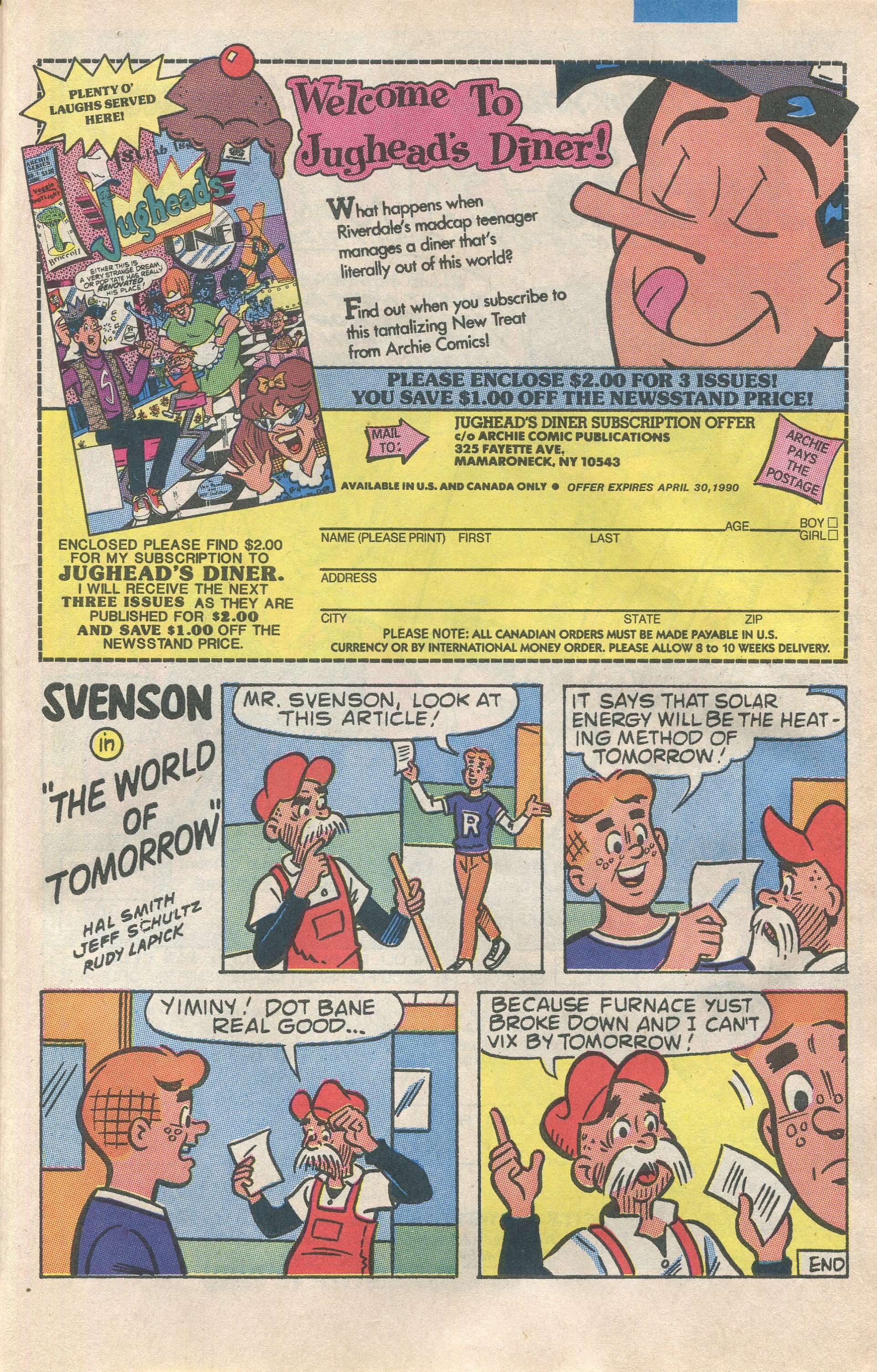 Read online Archie (1960) comic -  Issue #377 - 27