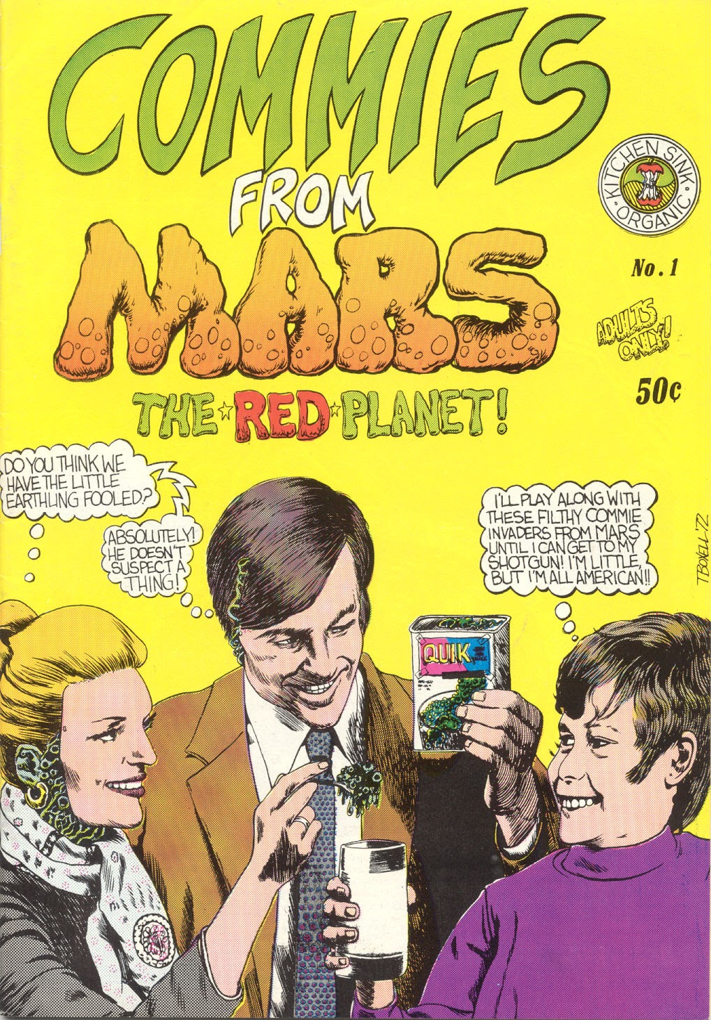 Read online Commies from Mars: The Red Planet comic -  Issue #1 - 2