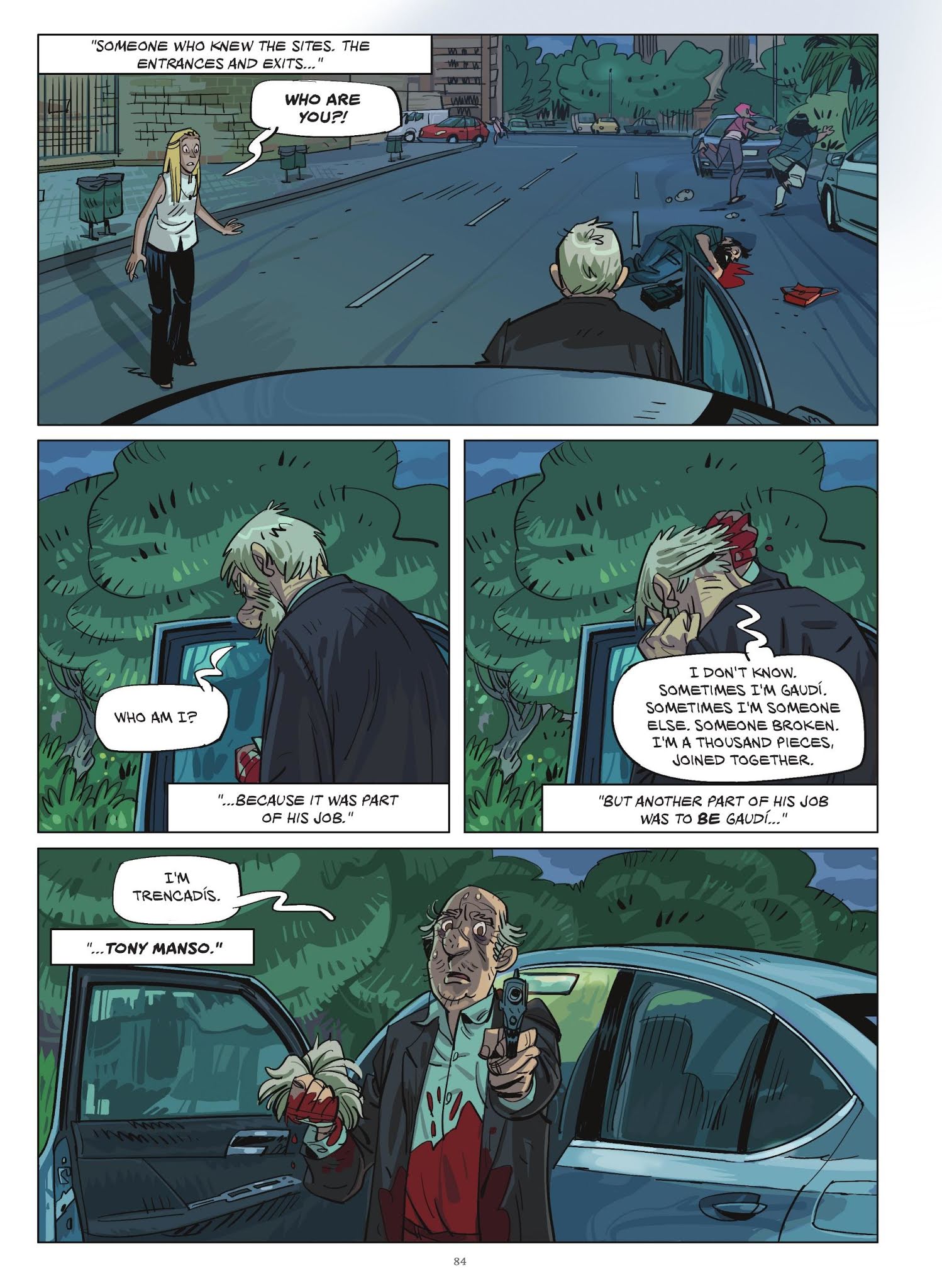 Read online The Ghost of Gaudi comic -  Issue # TPB - 84