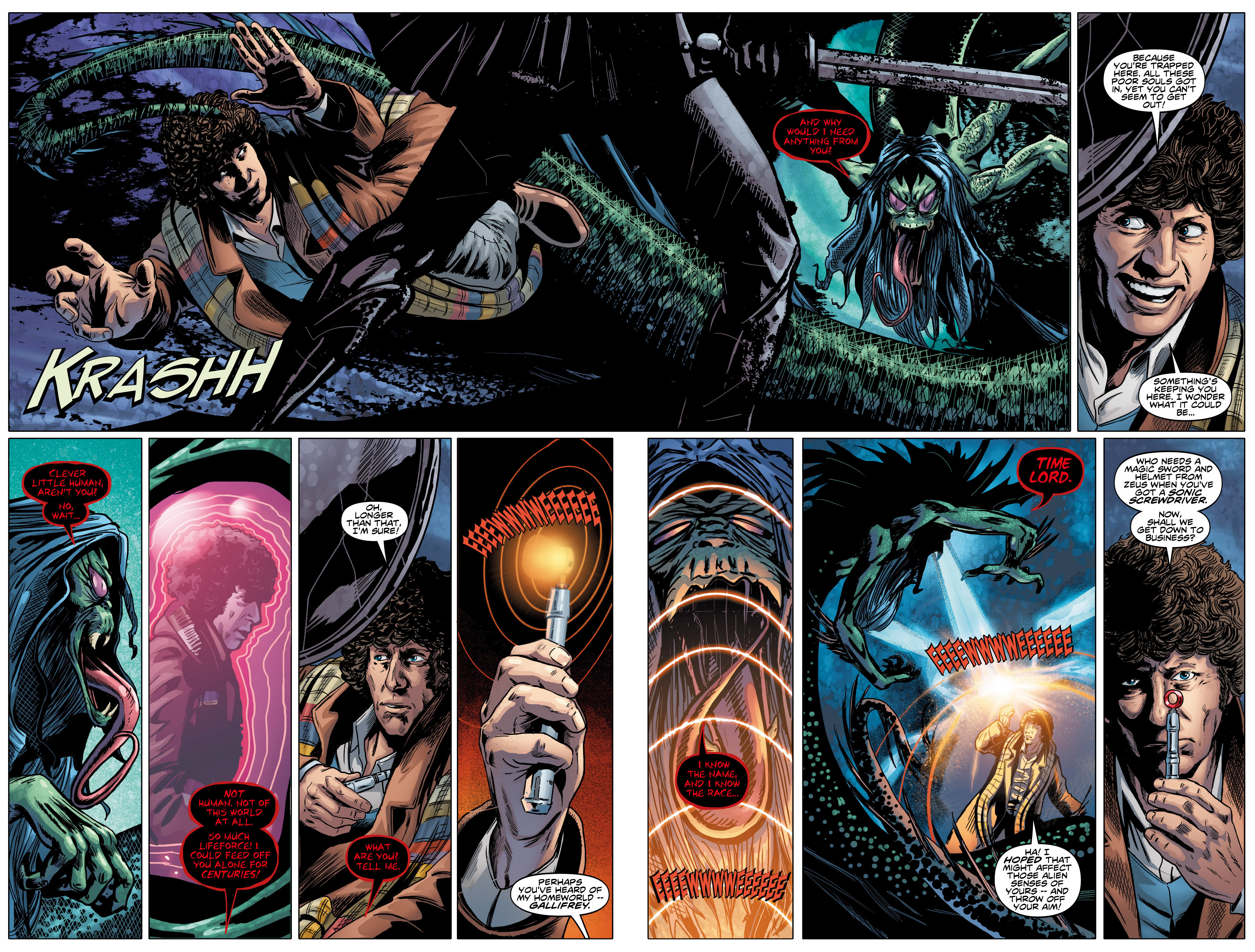 Read online Doctor Who: The Fourth Doctor comic -  Issue #4 - 21