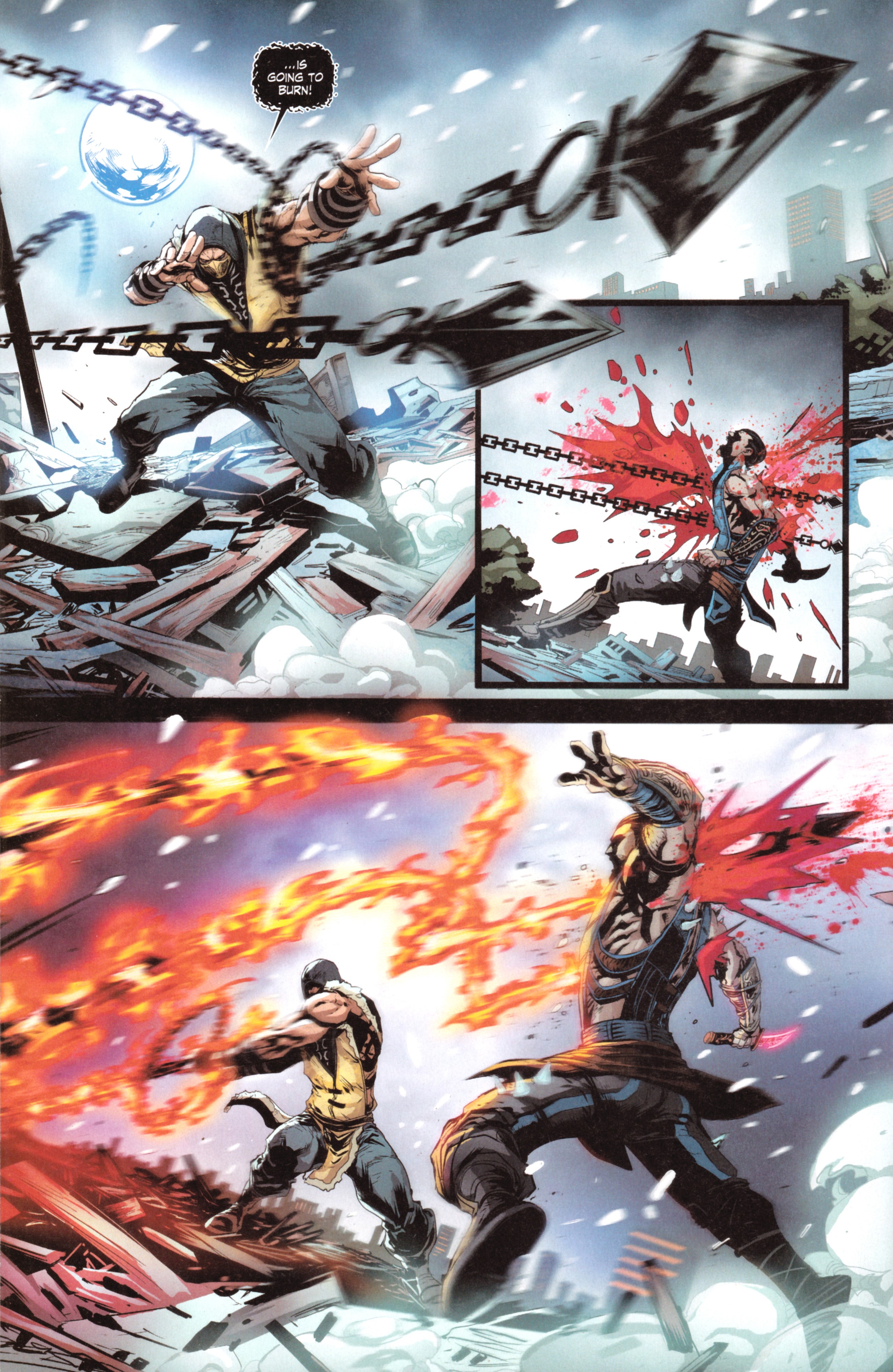 Read online Mortal Kombat X [II] comic -  Issue #5 - 18