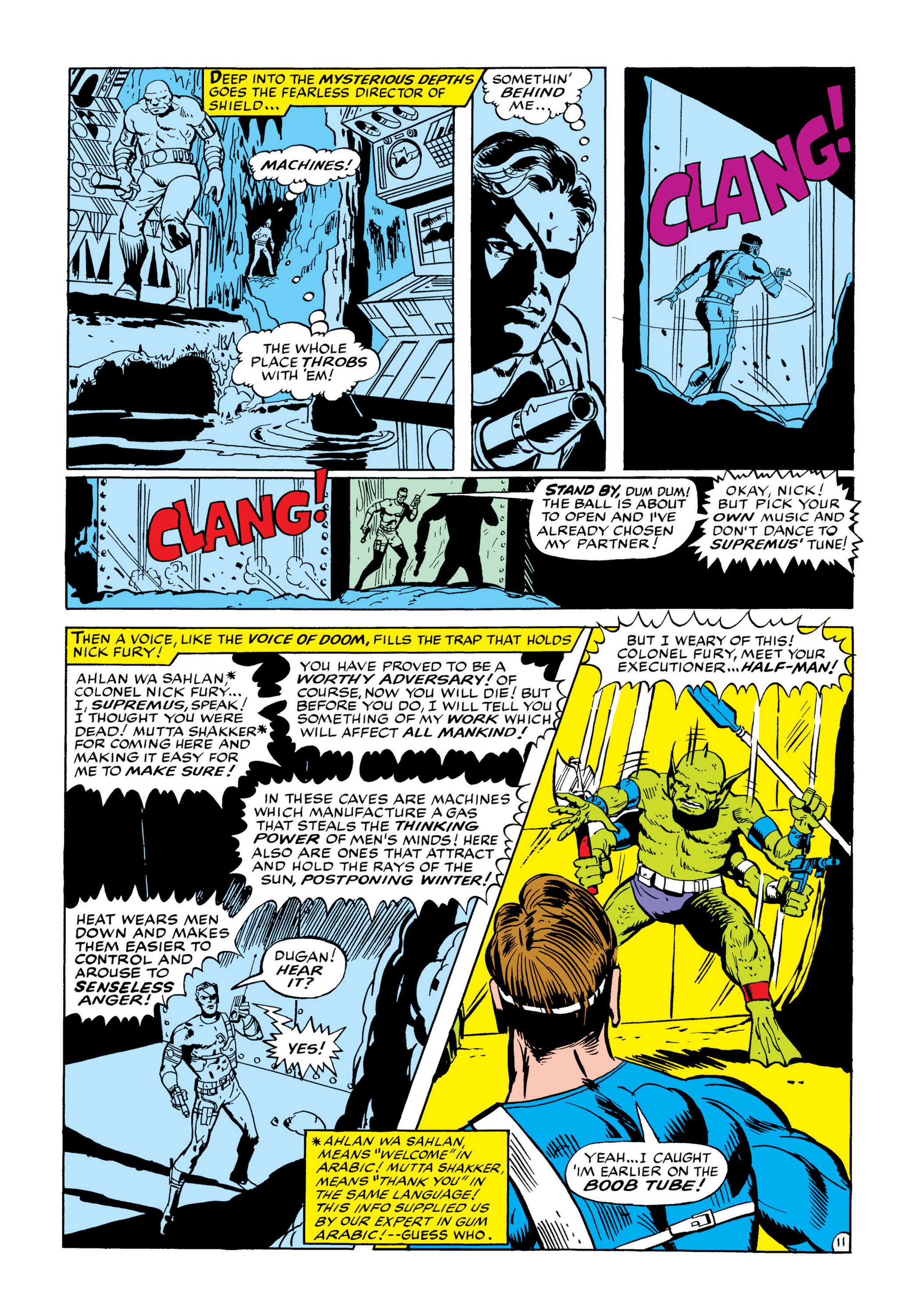 Read online Marvel Masterworks: Nick Fury, Agent of S.H.I.E.L.D. comic -  Issue # TPB 3 (Part 2) - 2