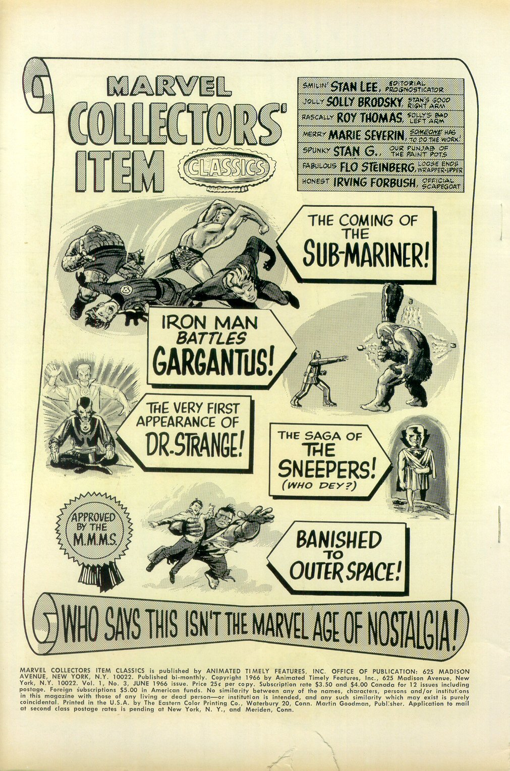 Marvel Collectors' Item Classics issue 3 - Page 2