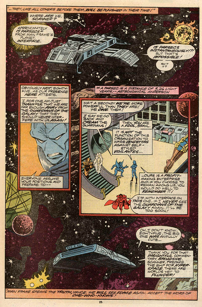 Read online Guardians of the Galaxy (1990) comic -  Issue #6 - 20
