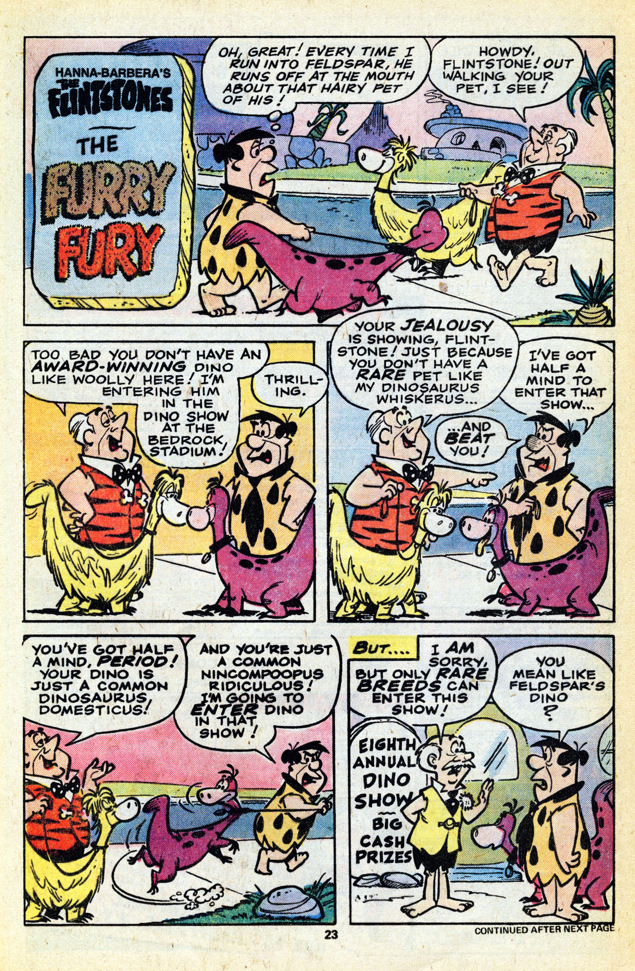 Read online The Flintstones (1977) comic -  Issue #7 - 25