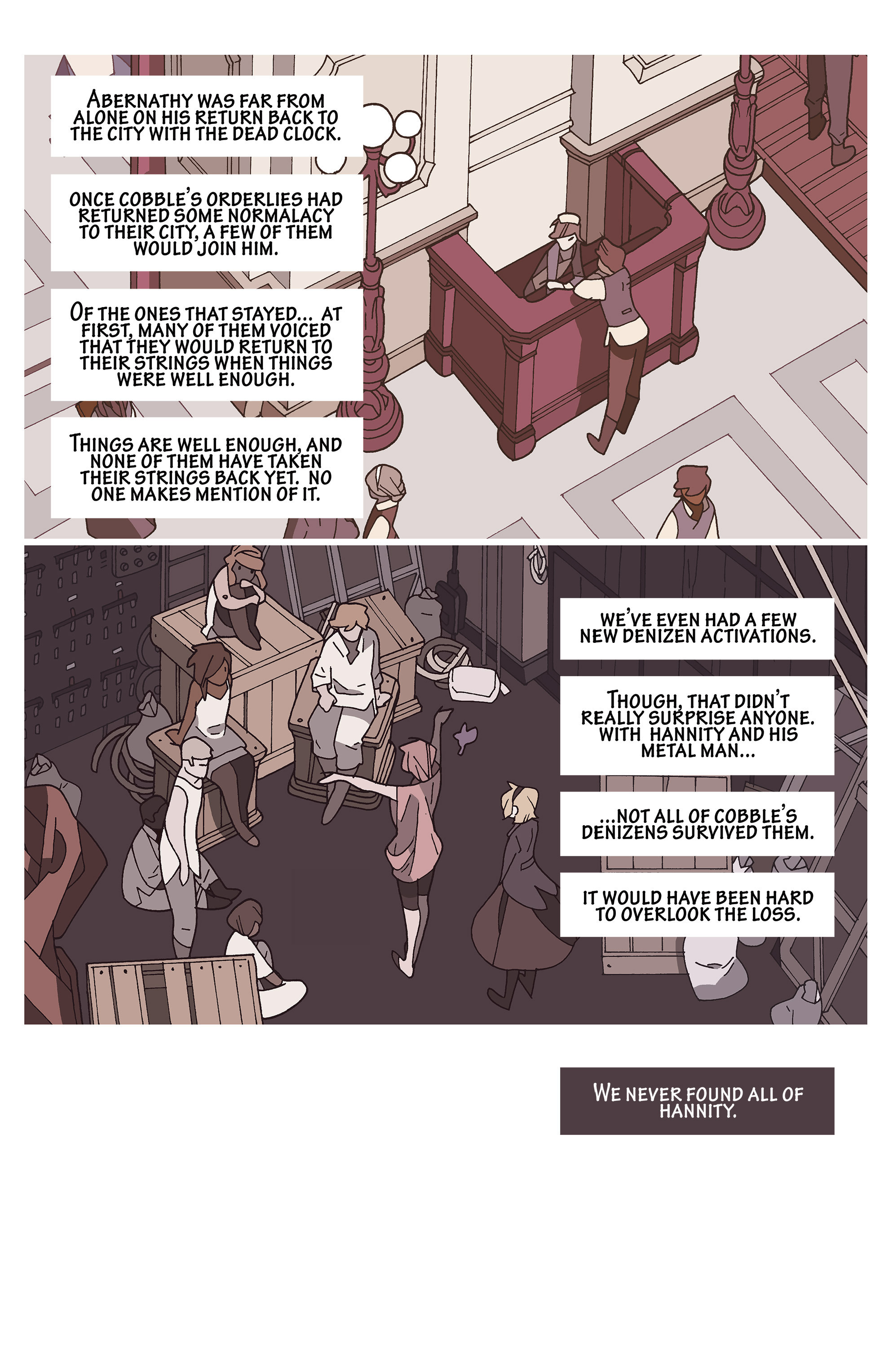 Read online Hinges: Mechanical Men comic -  Issue # TPB (Part 2) - 50
