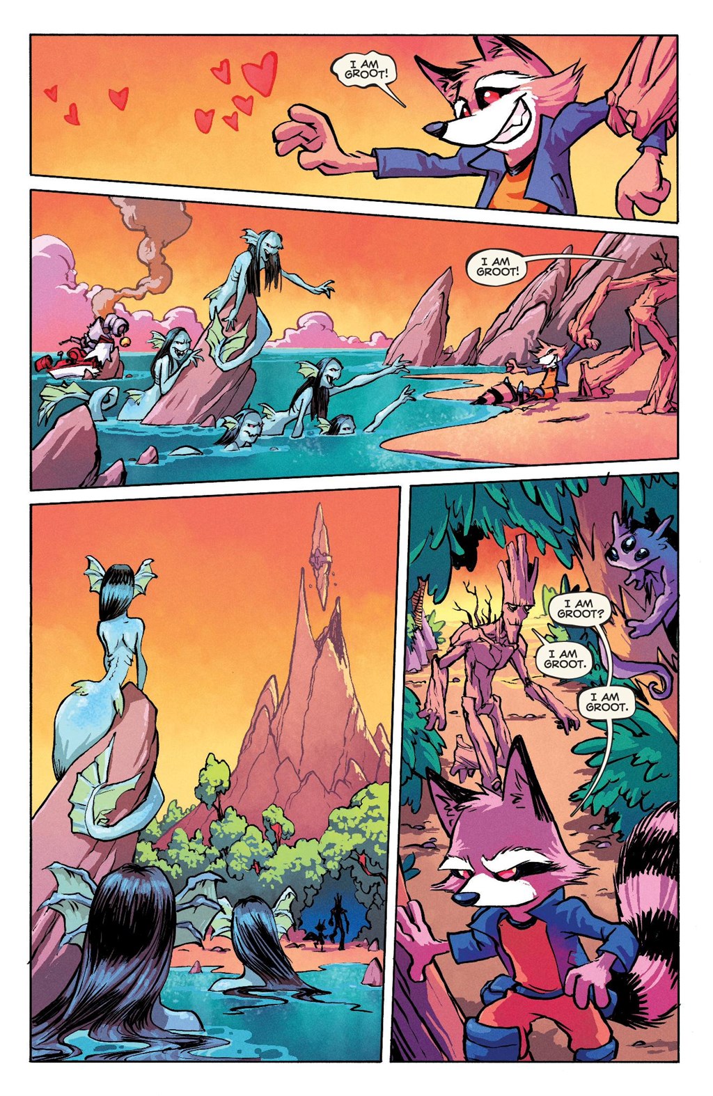 Read online Marvel-Verse: Rocket & Groot comic -  Issue # TPB - 54