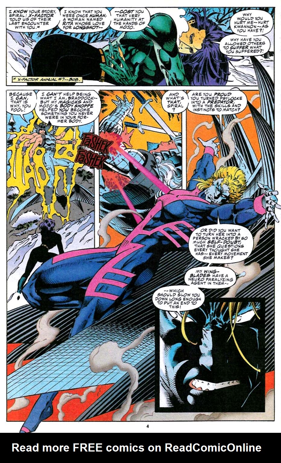 Read online X-Men (1991) comic -  Issue #32 - 4