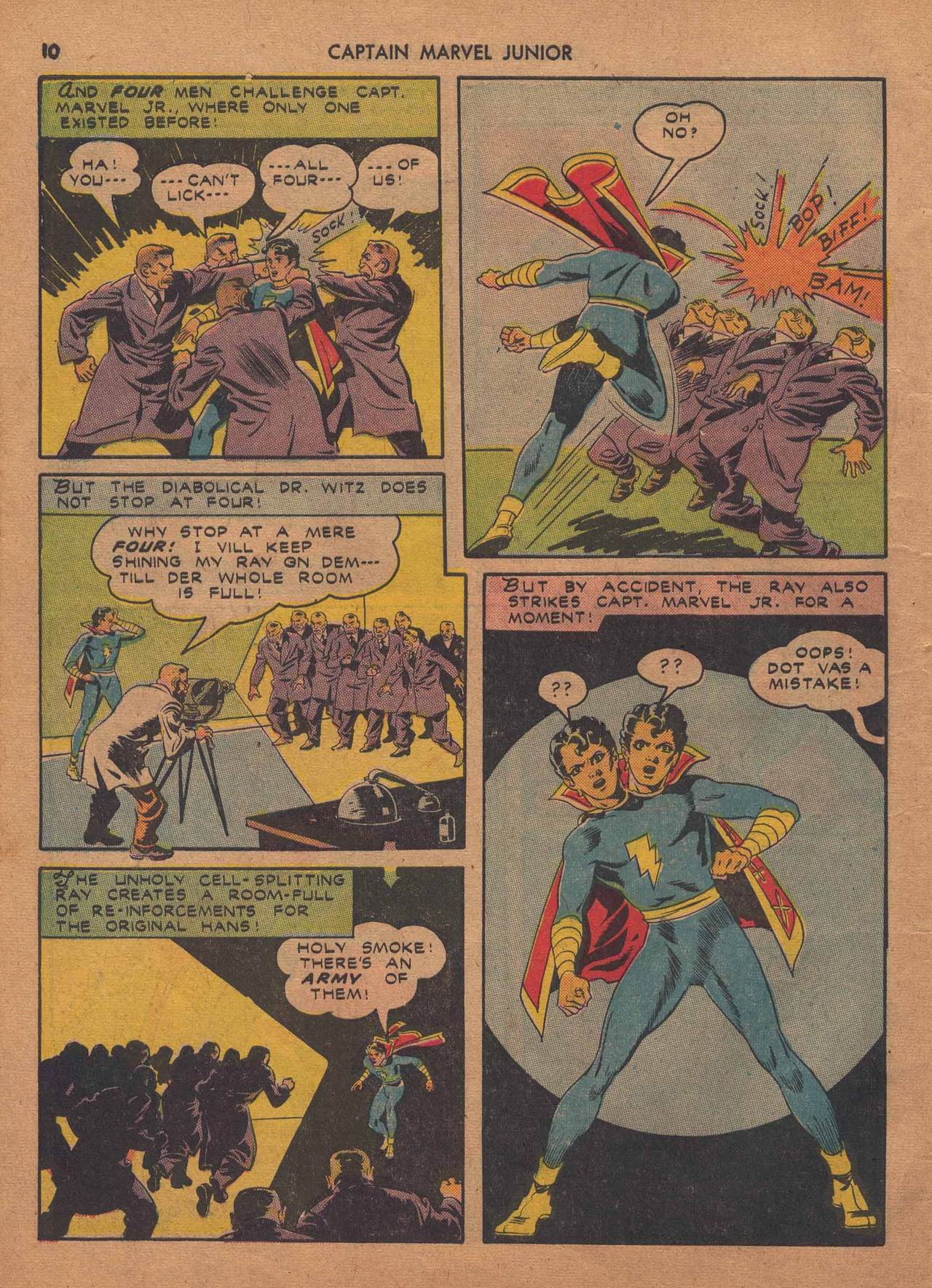 Read online Captain Marvel, Jr. comic -  Issue #108 - 12