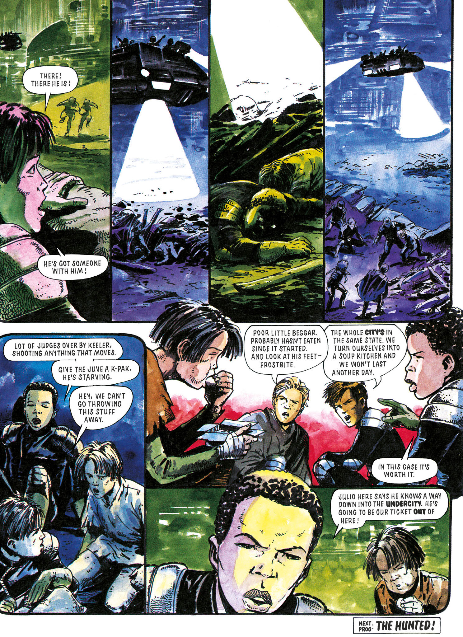 Read online Essential Judge Dredd: Necropolis comic -  Issue # TPB (Part 2) - 39