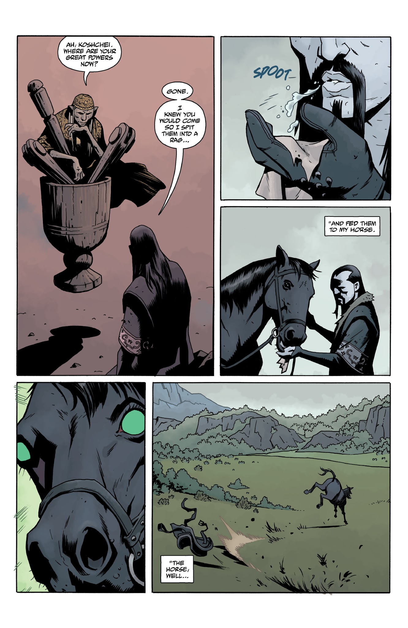Read online Koshchei the Deathless comic -  Issue #5 - 4