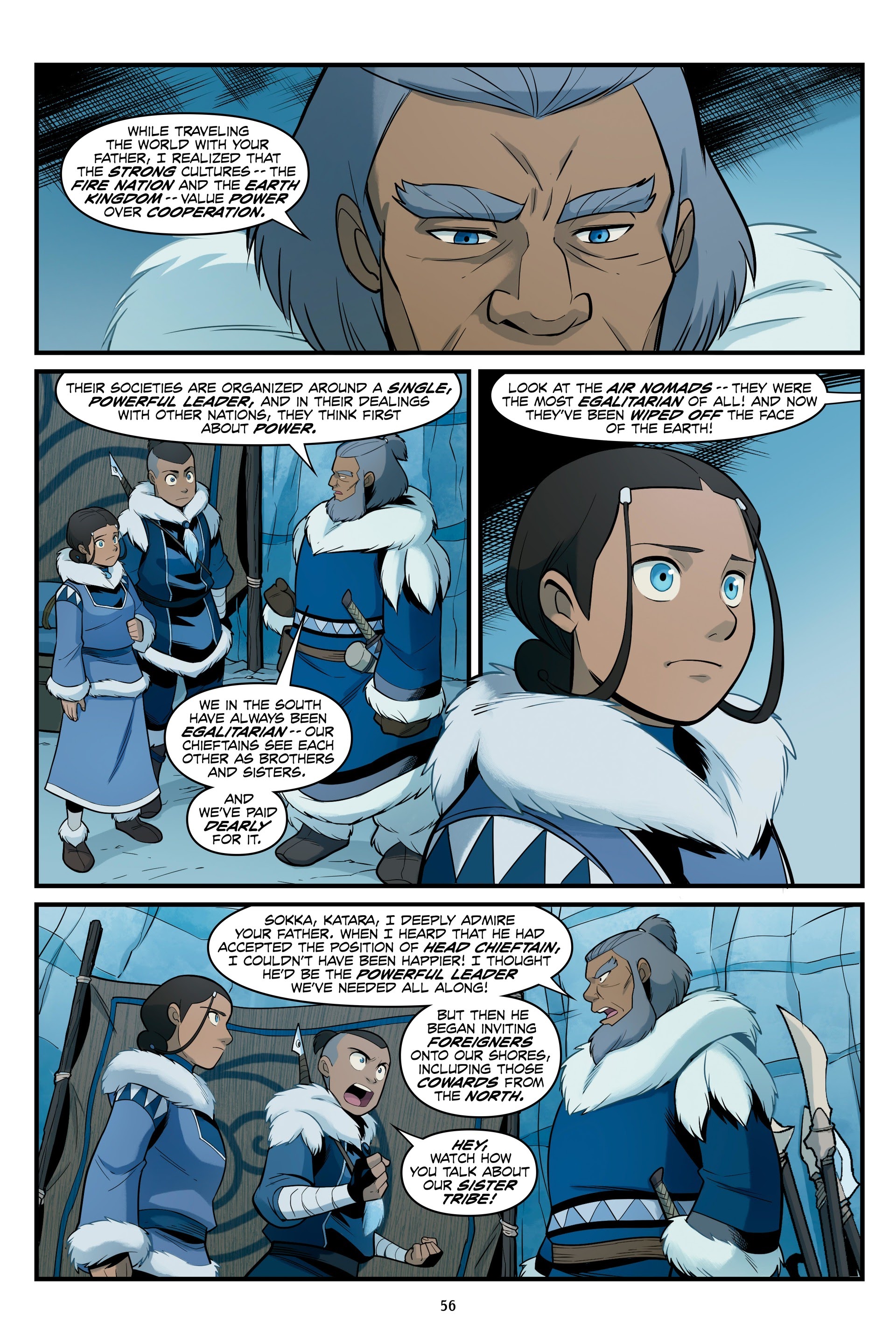 Read online Avatar: The Last Airbender--North and South Omnibus comic -  Issue # TPB (Part 1) - 55
