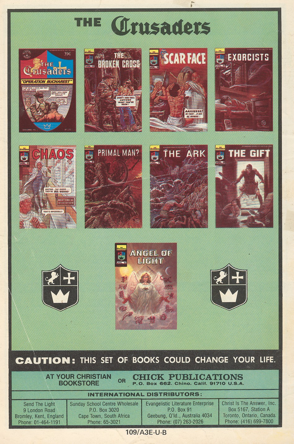 Read online The Crusaders (1974) comic -  Issue #9 - 36