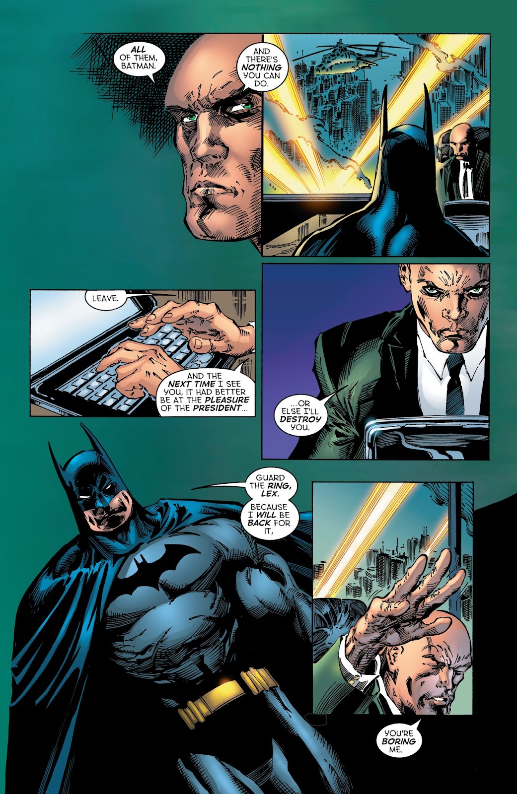 Superman: President Luthor issue TPB - Page 109